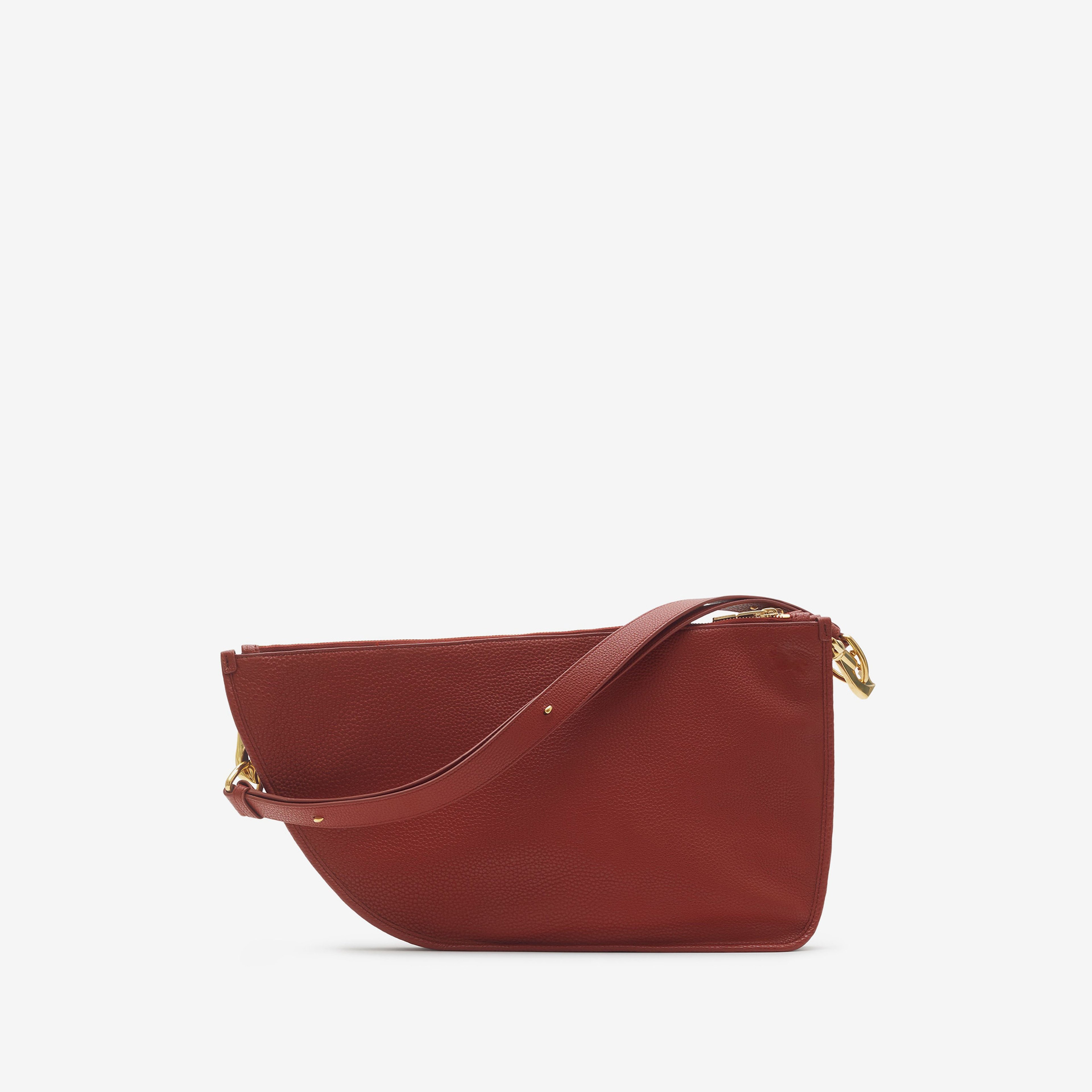 Burberry Shield Twin Kadın Kırmızı Omuz Çantası