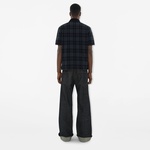 Burberry For Stretch Cotton Blend Erkek Lacivert Polo