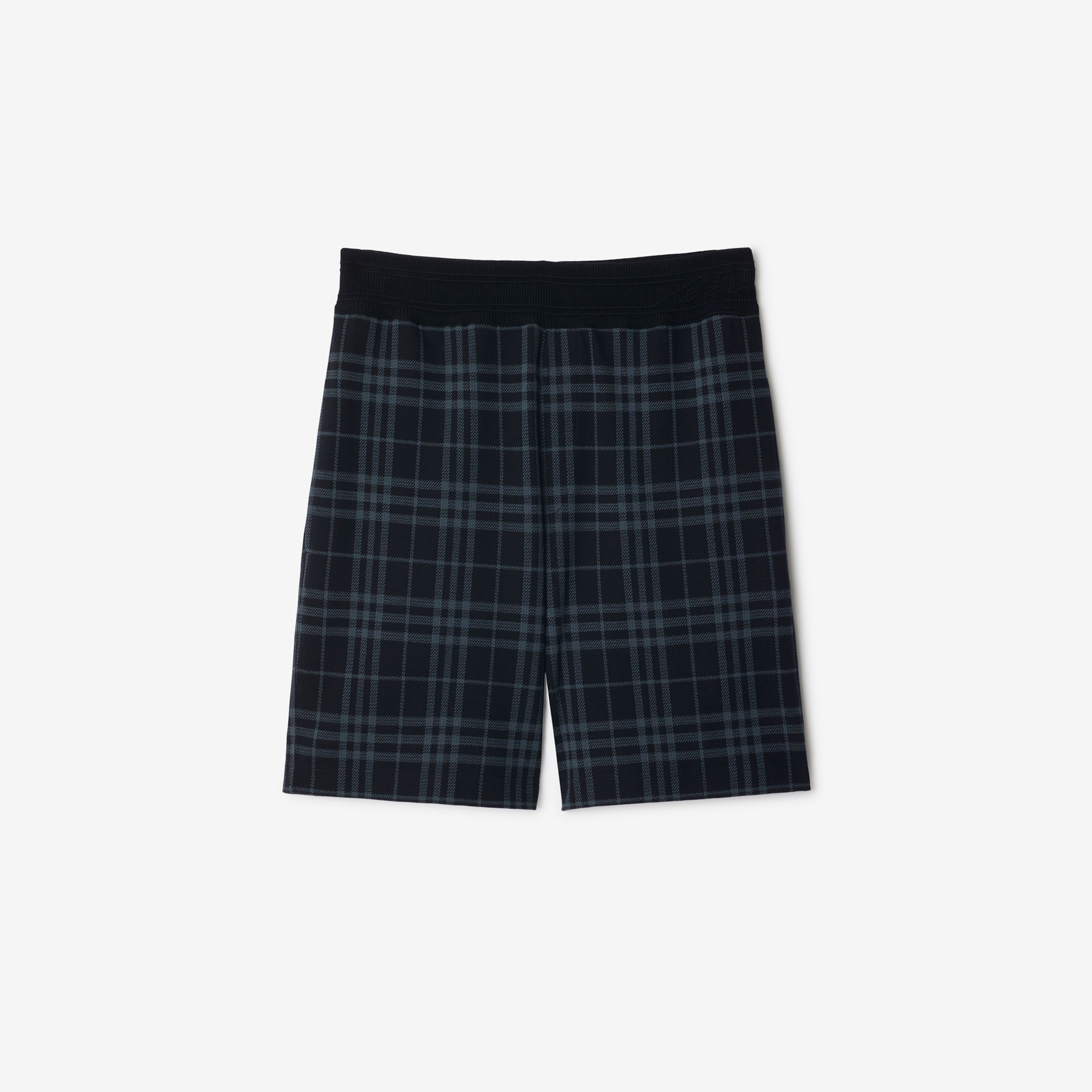 Burberry For Stretch Cotton Blend Erkek Lacivert Eşofman Altı