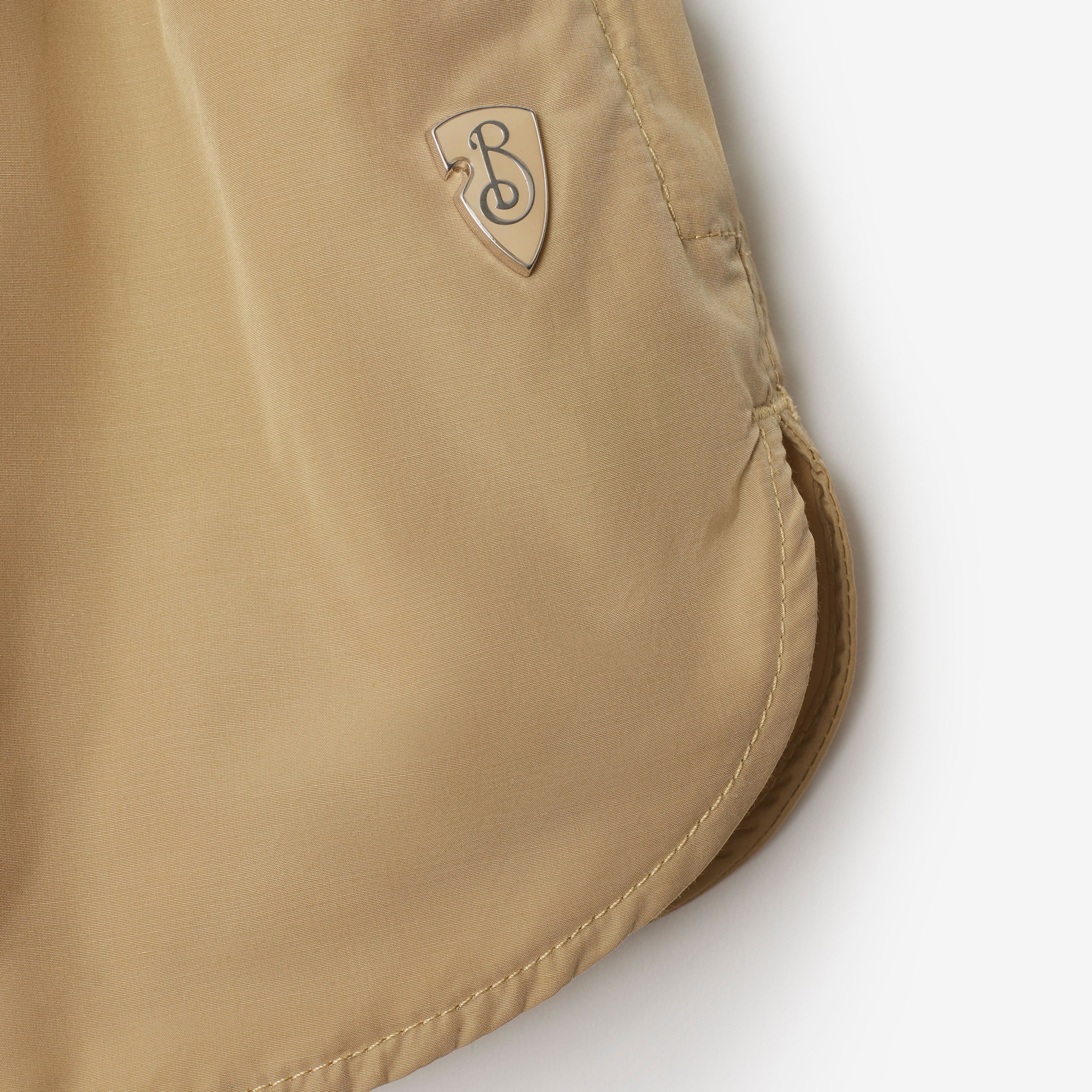 Burberry Cie Nylon Cotton Kadın Bej Şort