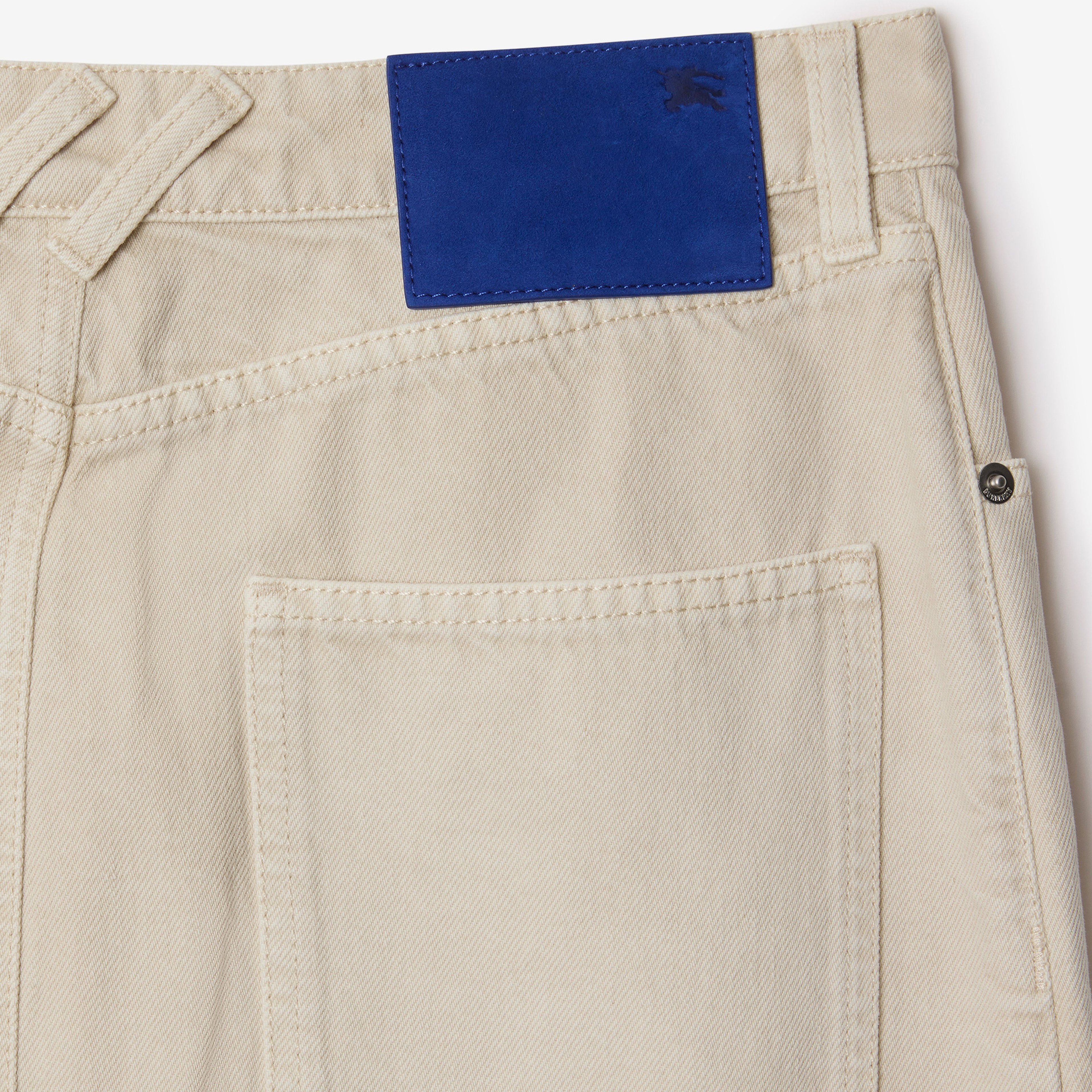 Burberry Pro Denim Kadın Krem Etek