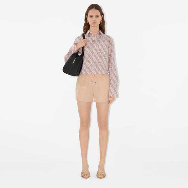 Burberry Cie Nylon Cotton Kadın Krem Şort