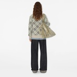 Burberry Smt Wool Mohair Blend Cardigan Kadın Bej Hırka