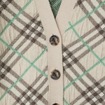 Burberry Smt Wool Mohair Blend Cardigan Kadın Bej Hırka