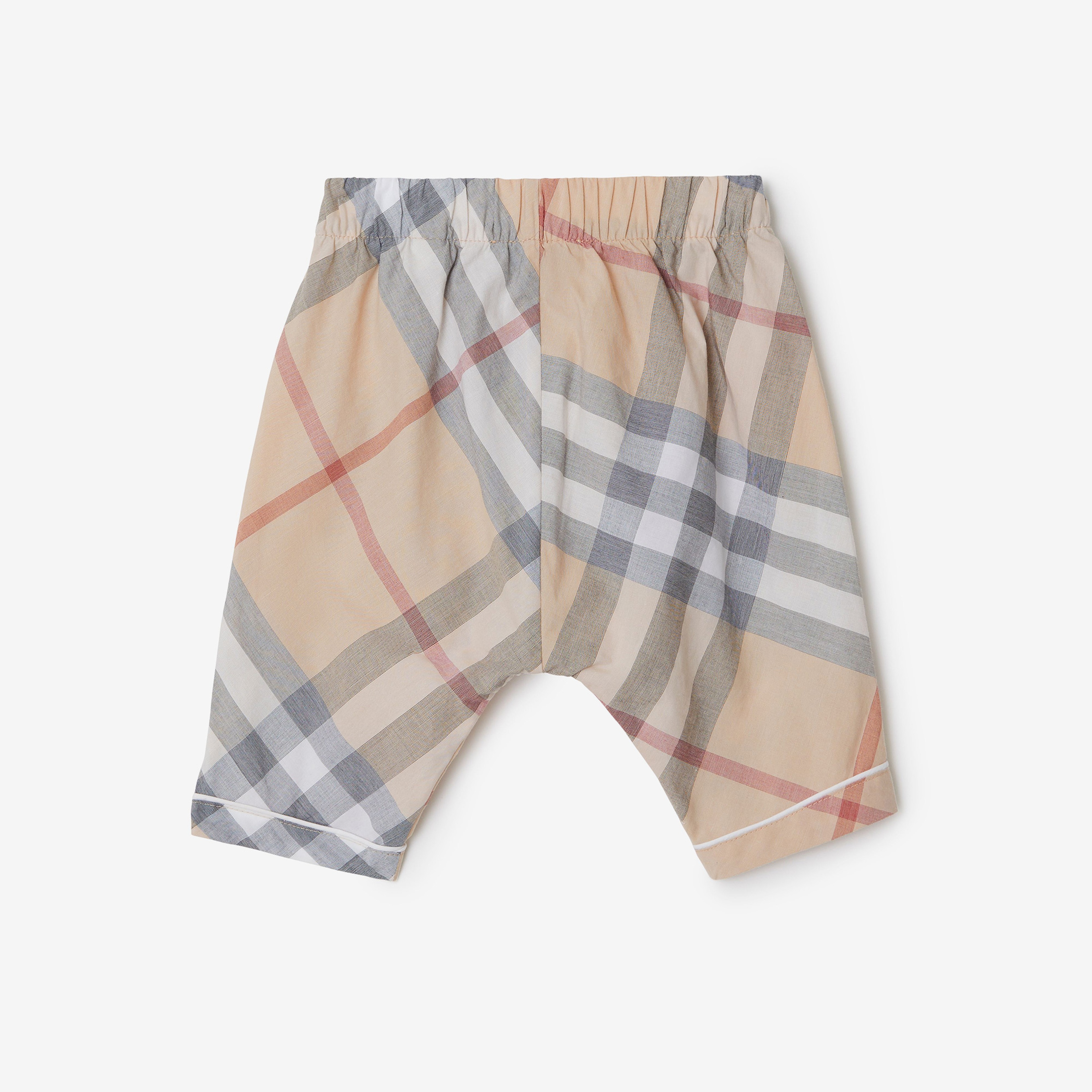 Burberry Carey Set Cotton Two-Piece Çocuk Bej Hediye Seti