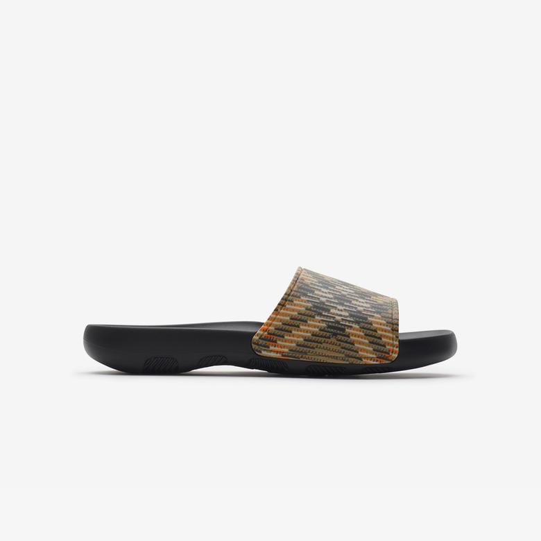 Burberry Dive Slides Kadın Bej Terlik