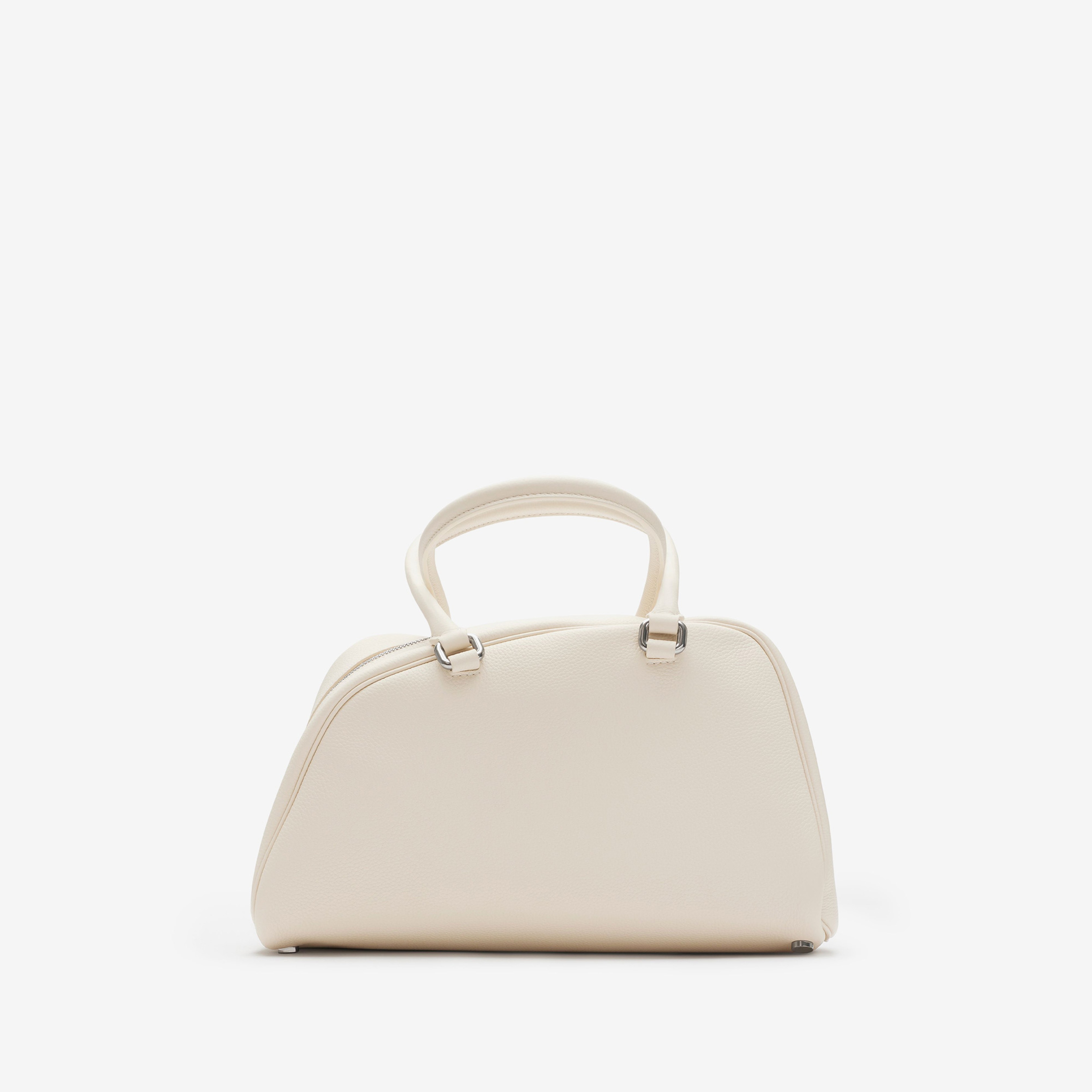 Burberry Small Shield Twin Bowling Kadın Krem Omuz Çantası