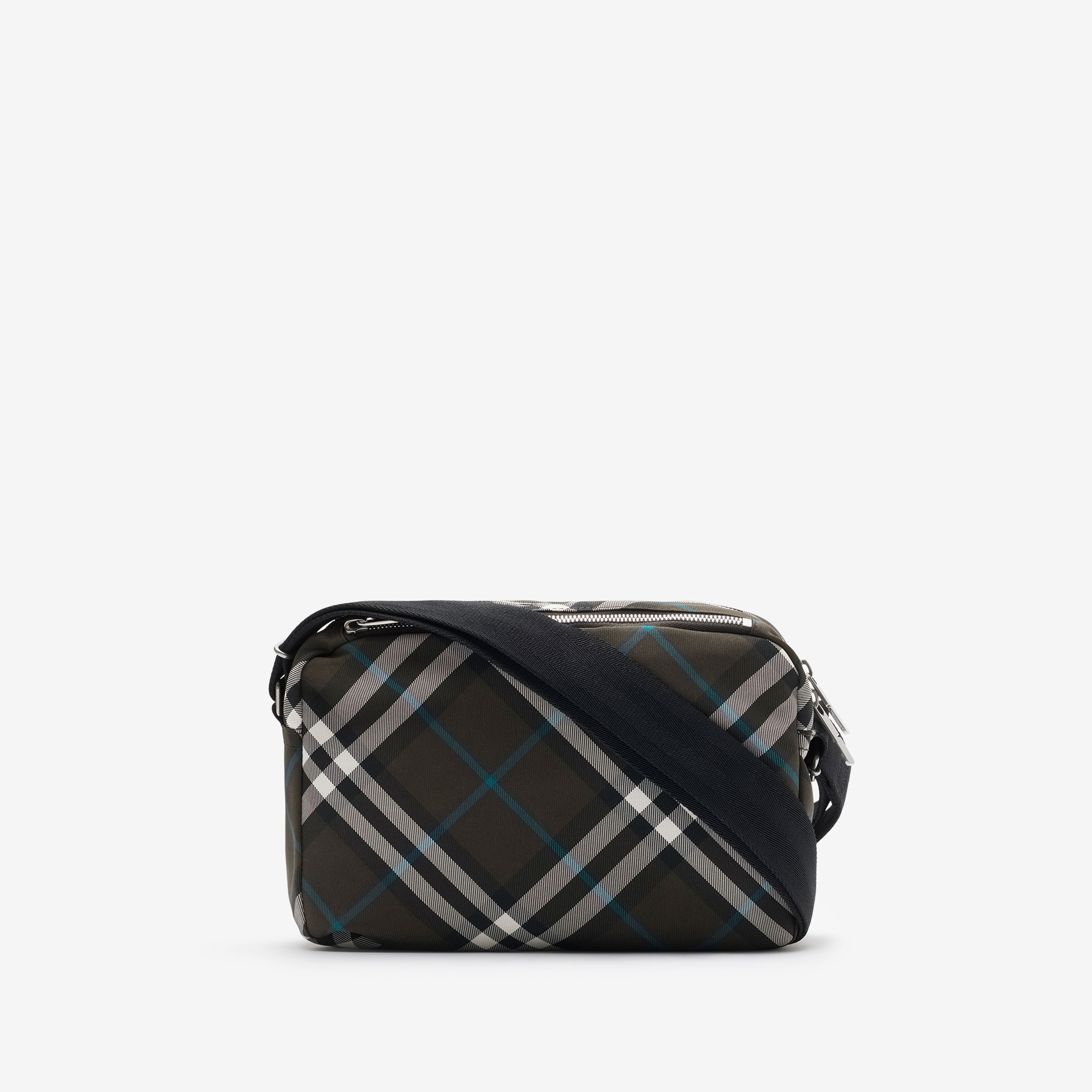 Burberry Classics Crossbody Erkek Haki Omuz Çantası