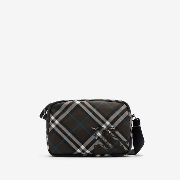 Burberry Classics Crossbody Erkek Haki Omuz Çantası