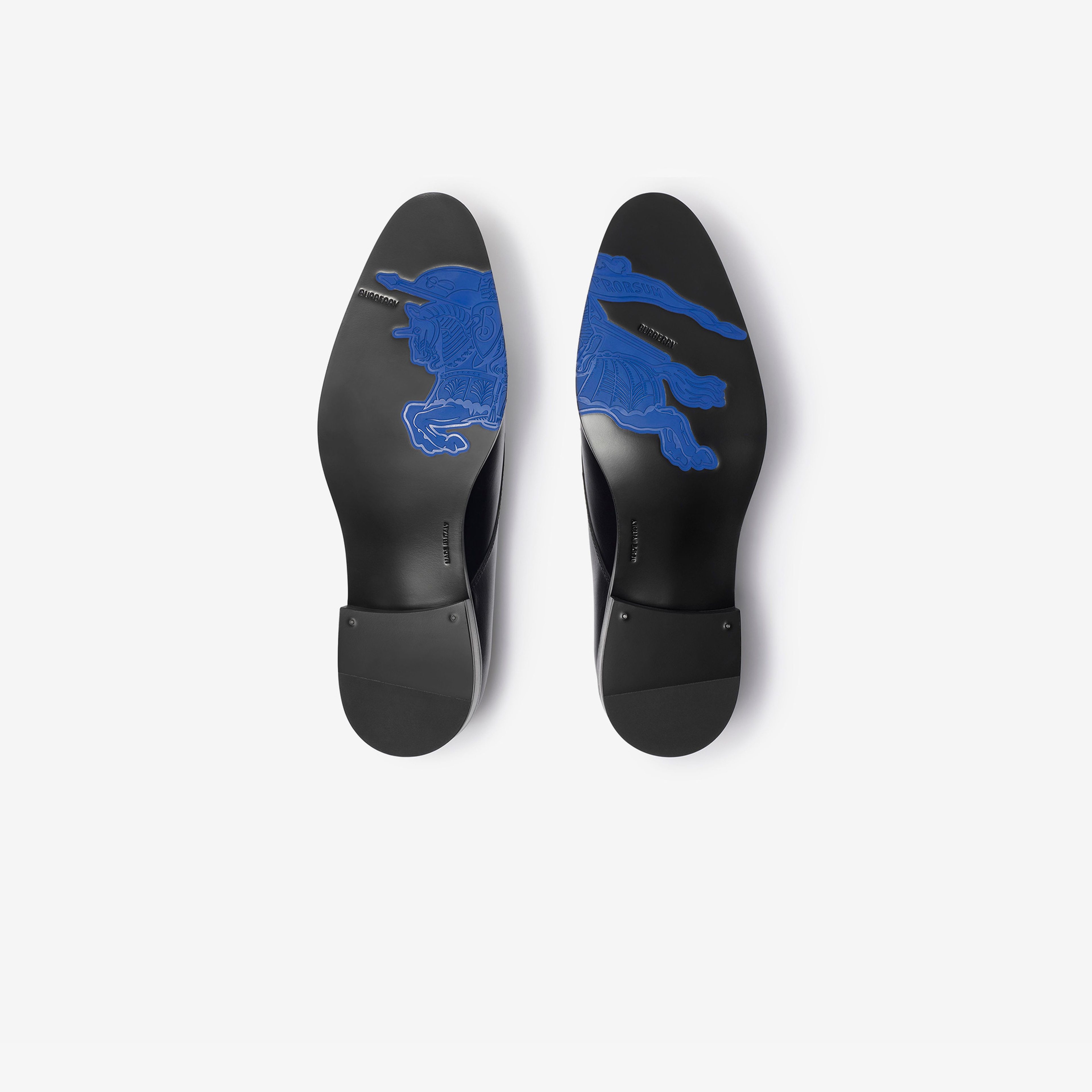 Burberry Lace Up Leather Carlyle Derby Erkek Siyah Günlük Ayakkabı