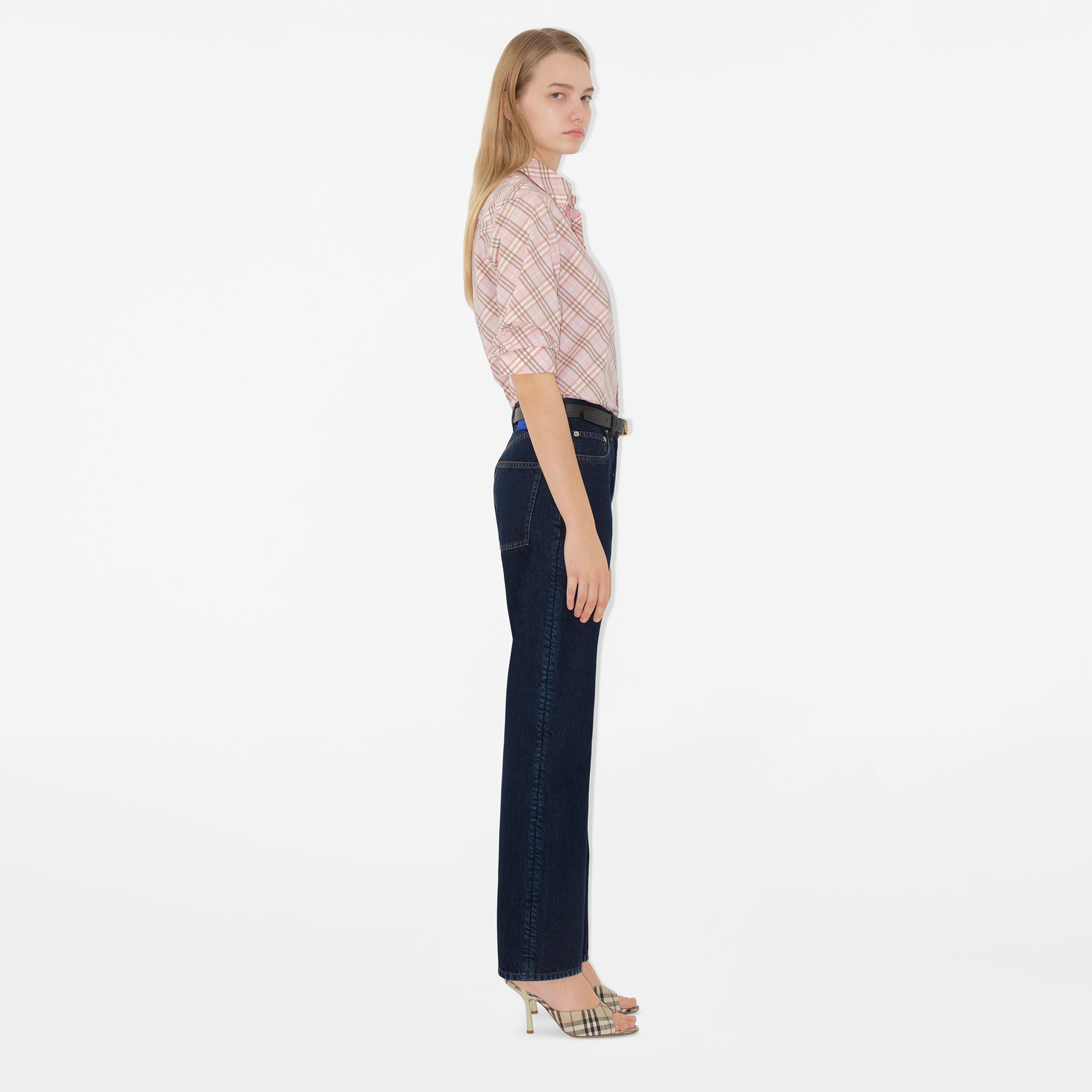 Burberry Pro Regular Fit Kadın Mavi Jeans