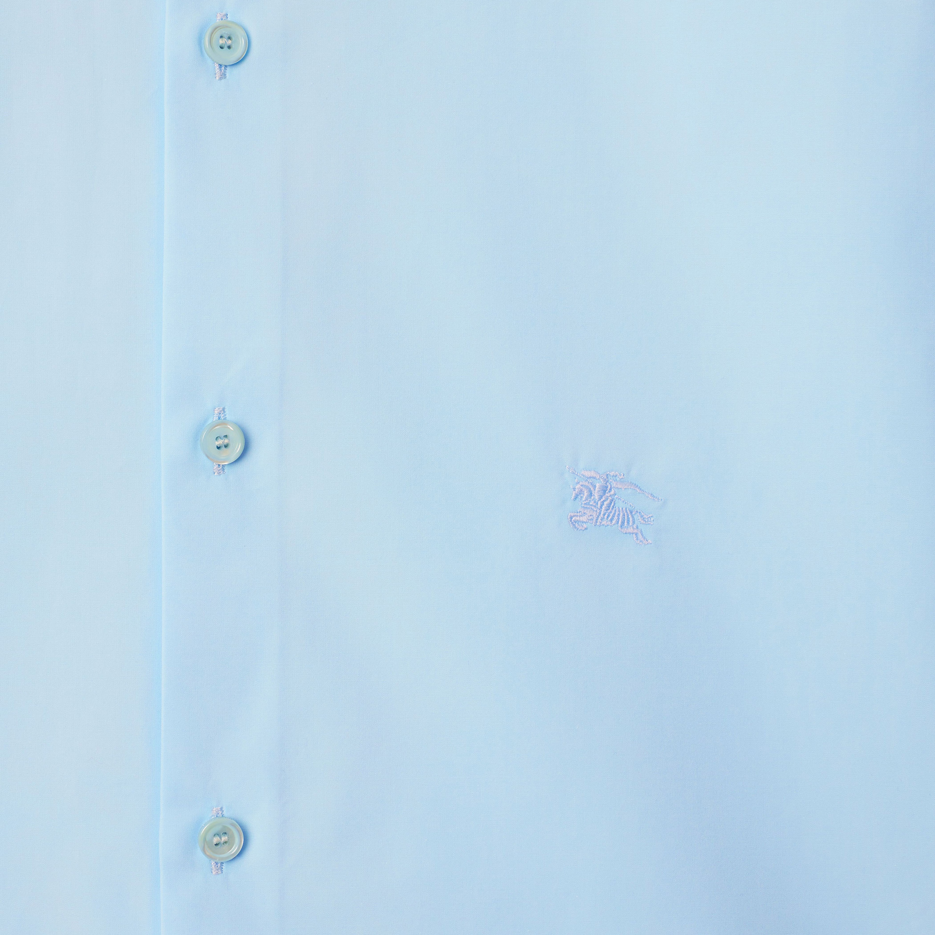 Burberry Sip Slim Fit Cotton Formal Erkek Mavi Gömlek