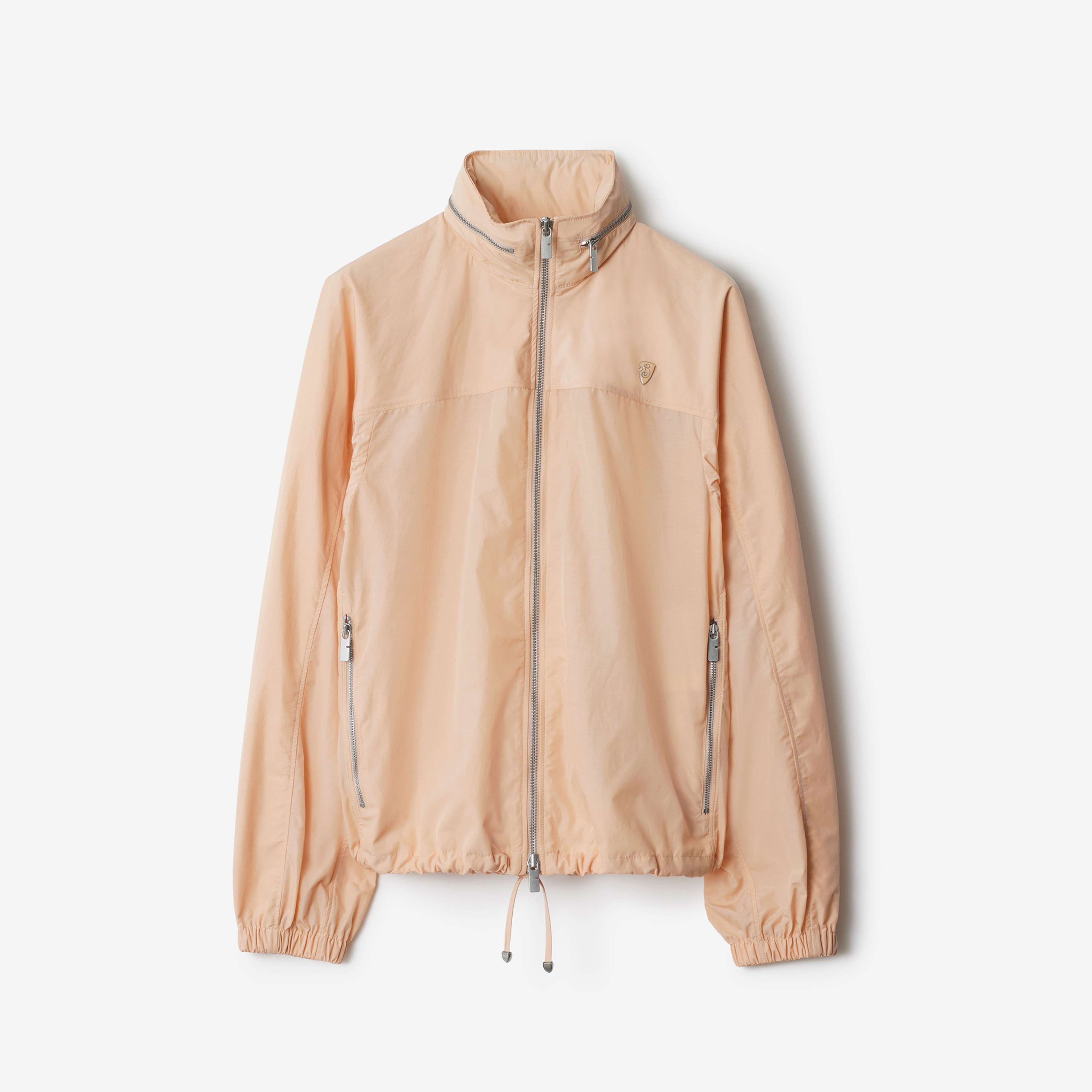 Burberry Giu Nylon Cotton Kadın Krem Mont