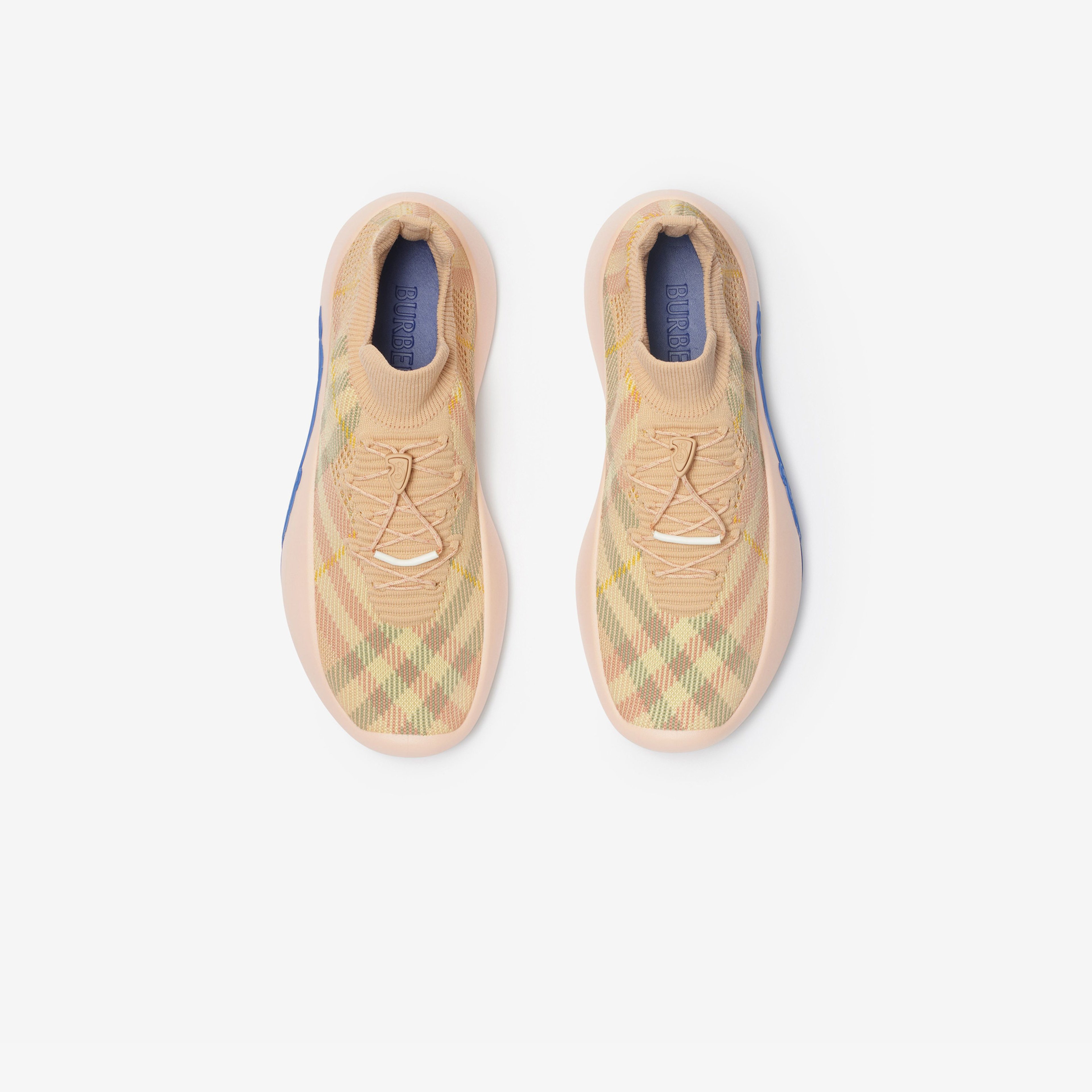 Burberry Neptune Knit Kadın Krem Sneakers