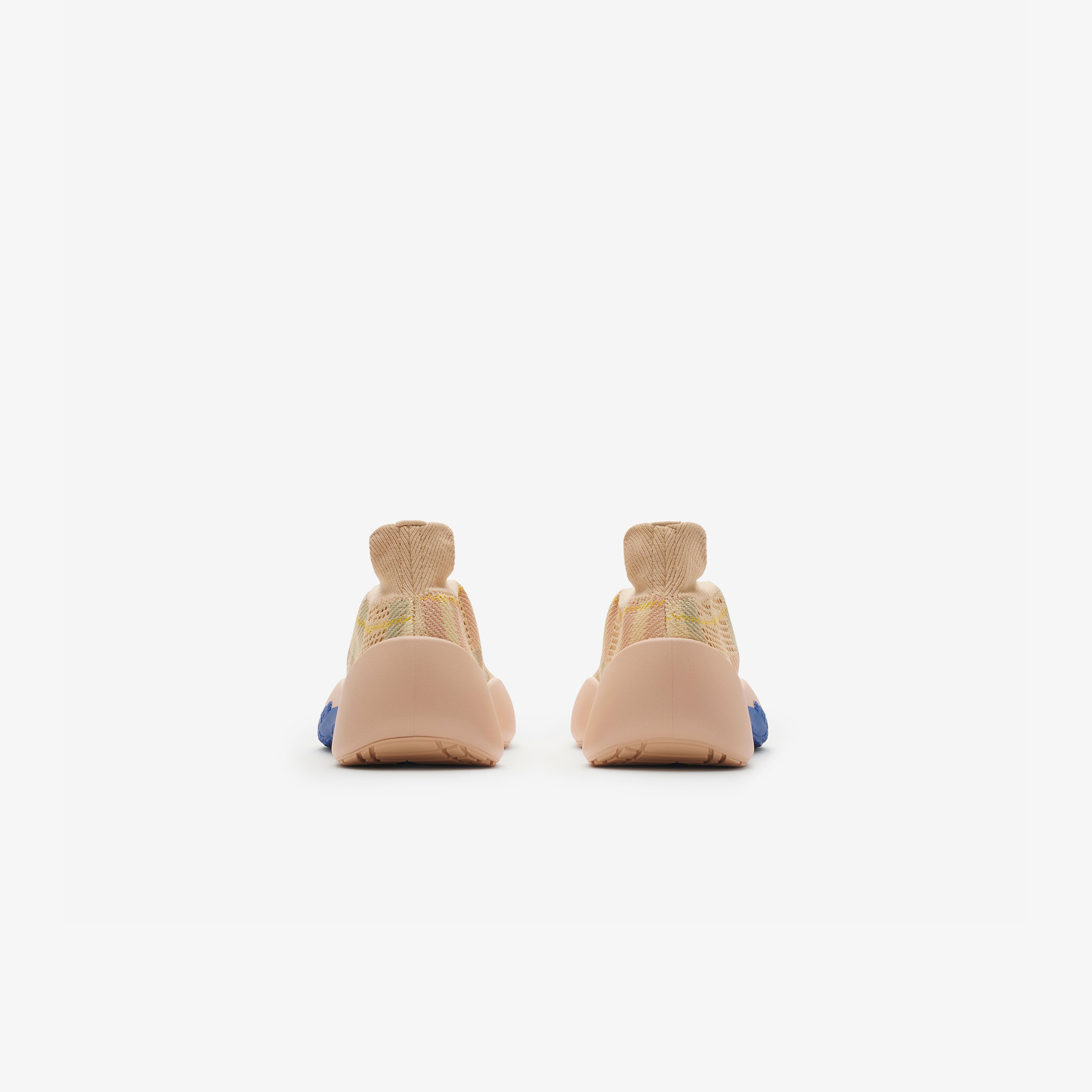 Burberry Neptune Knit Kadın Krem Sneakers