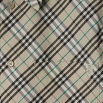 Burberry Tec Cropped Cotton Kadın Bej Gömlek