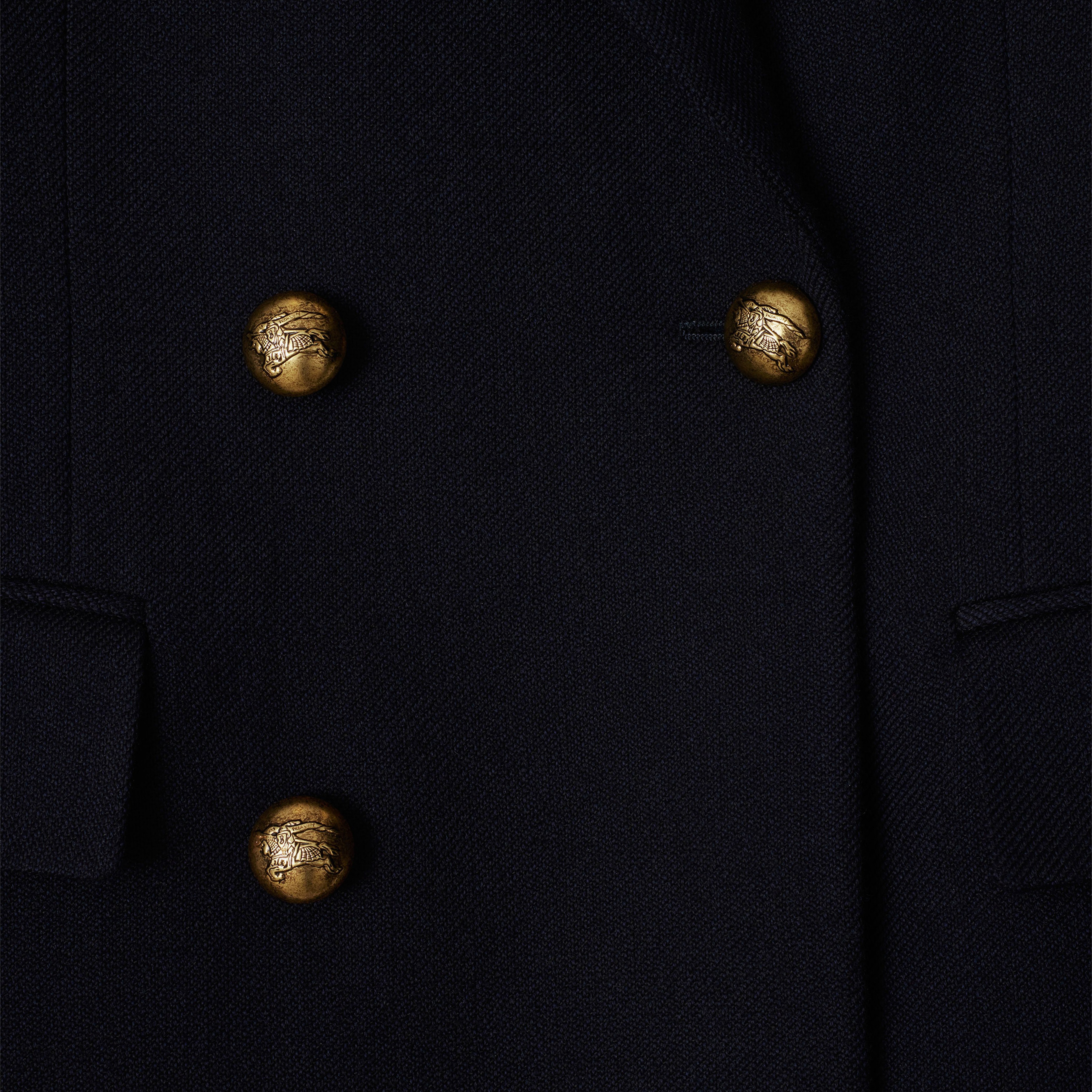 Burberry Wool Tailored Kadın Lacivert Ceket