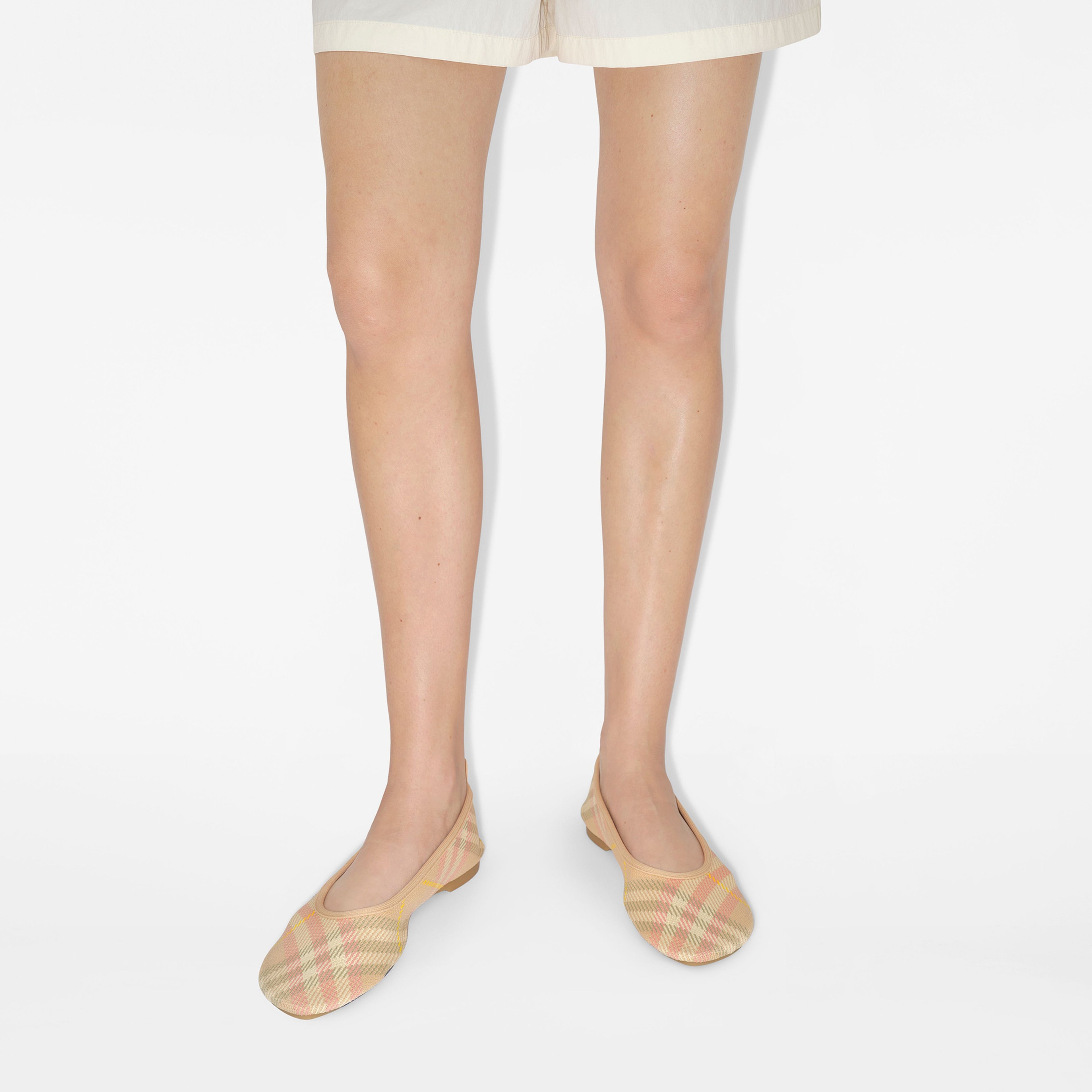 Burberry Knit Baby Kadın Krem Babet