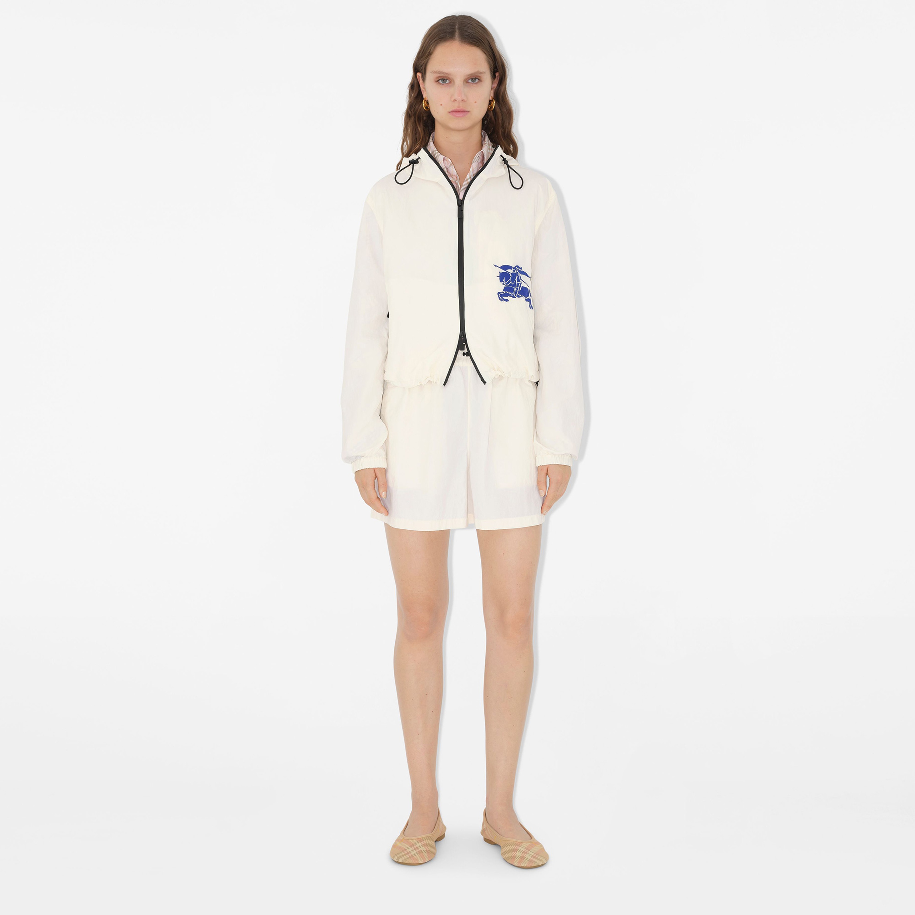 Burberry Knit Baby Kadın Krem Babet