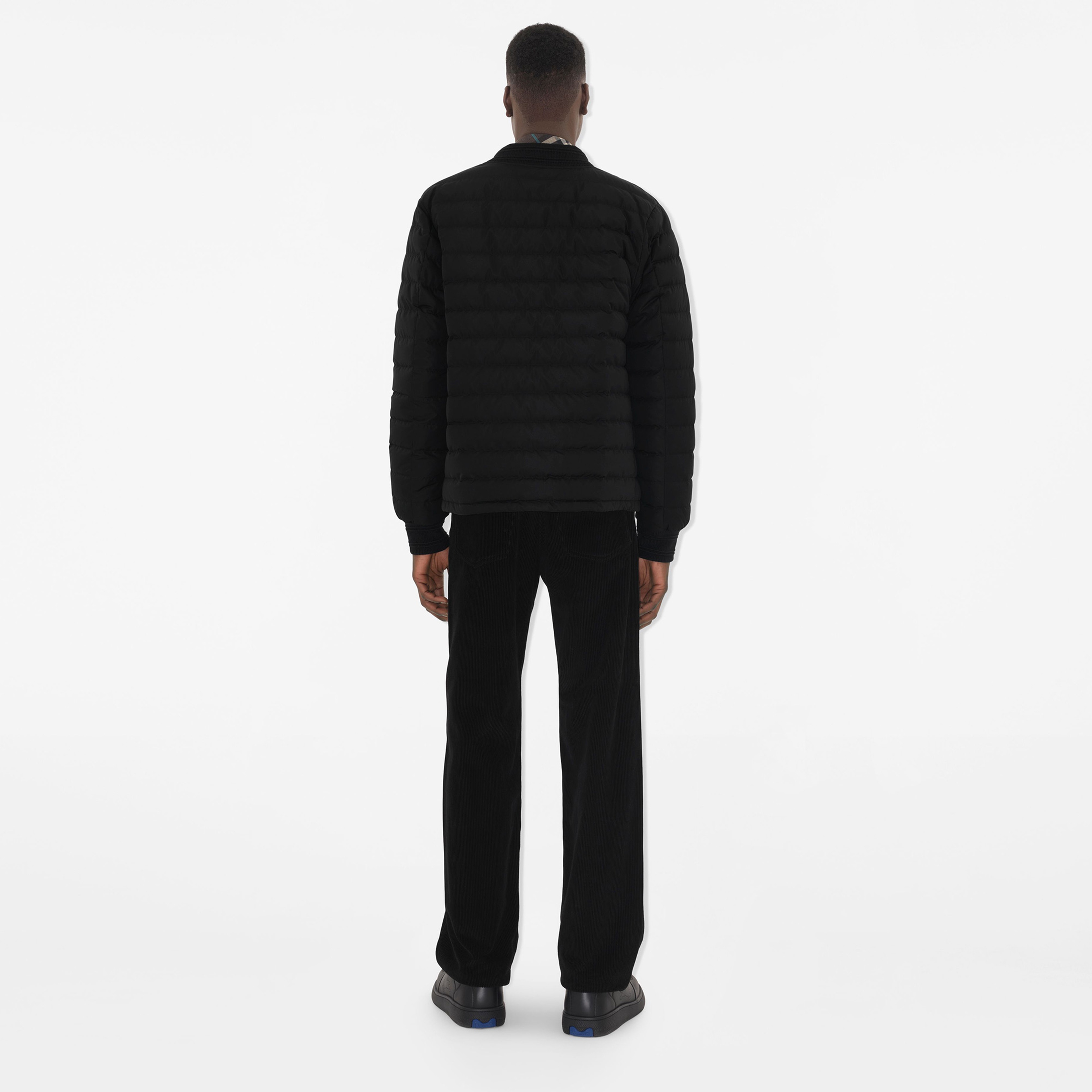 Burberry Tec Puffer Erkek Siyah Mont