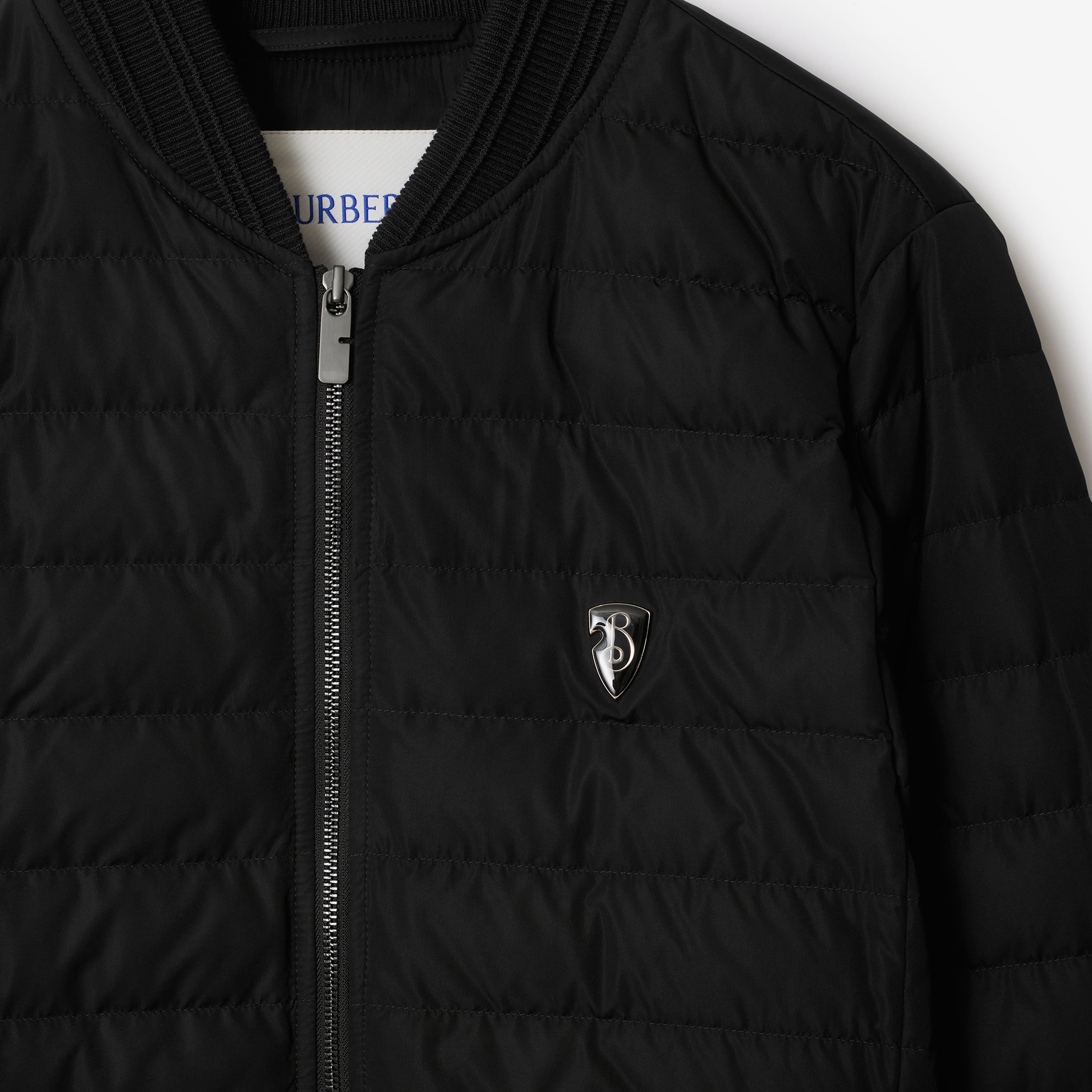 Burberry Tec Puffer Erkek Siyah Mont
