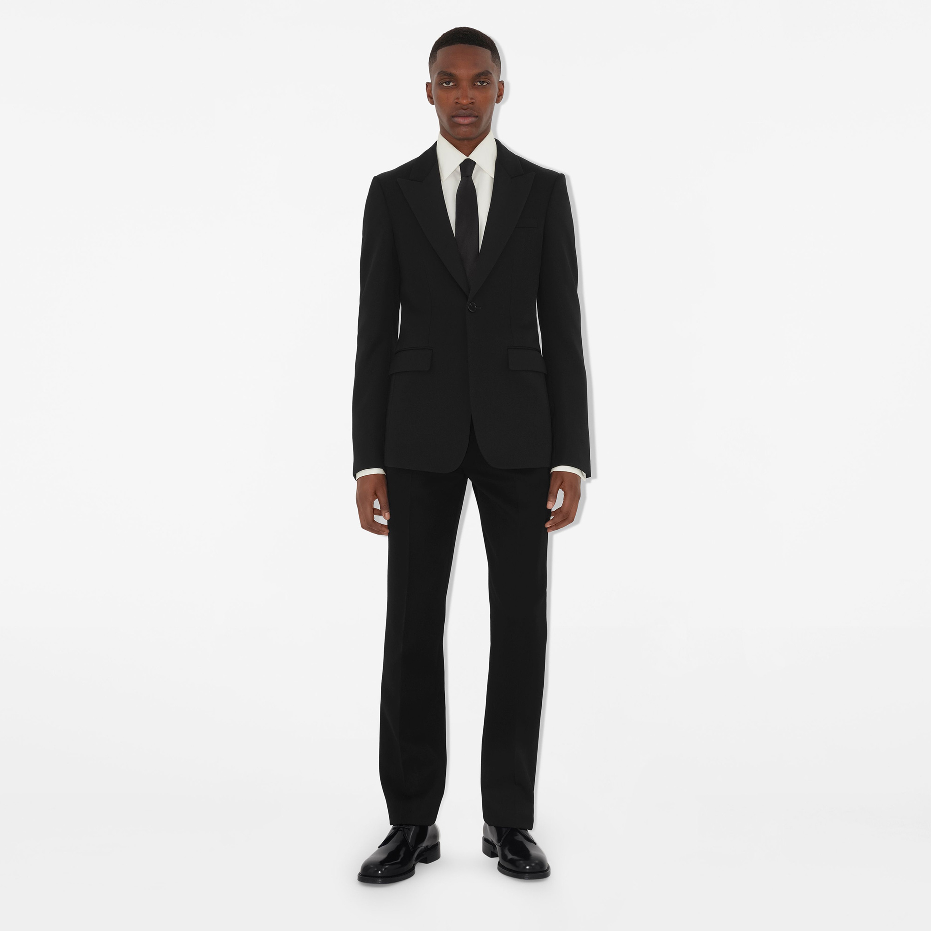 Burberry Wool Tuxedo Erkek Siyah Ceket