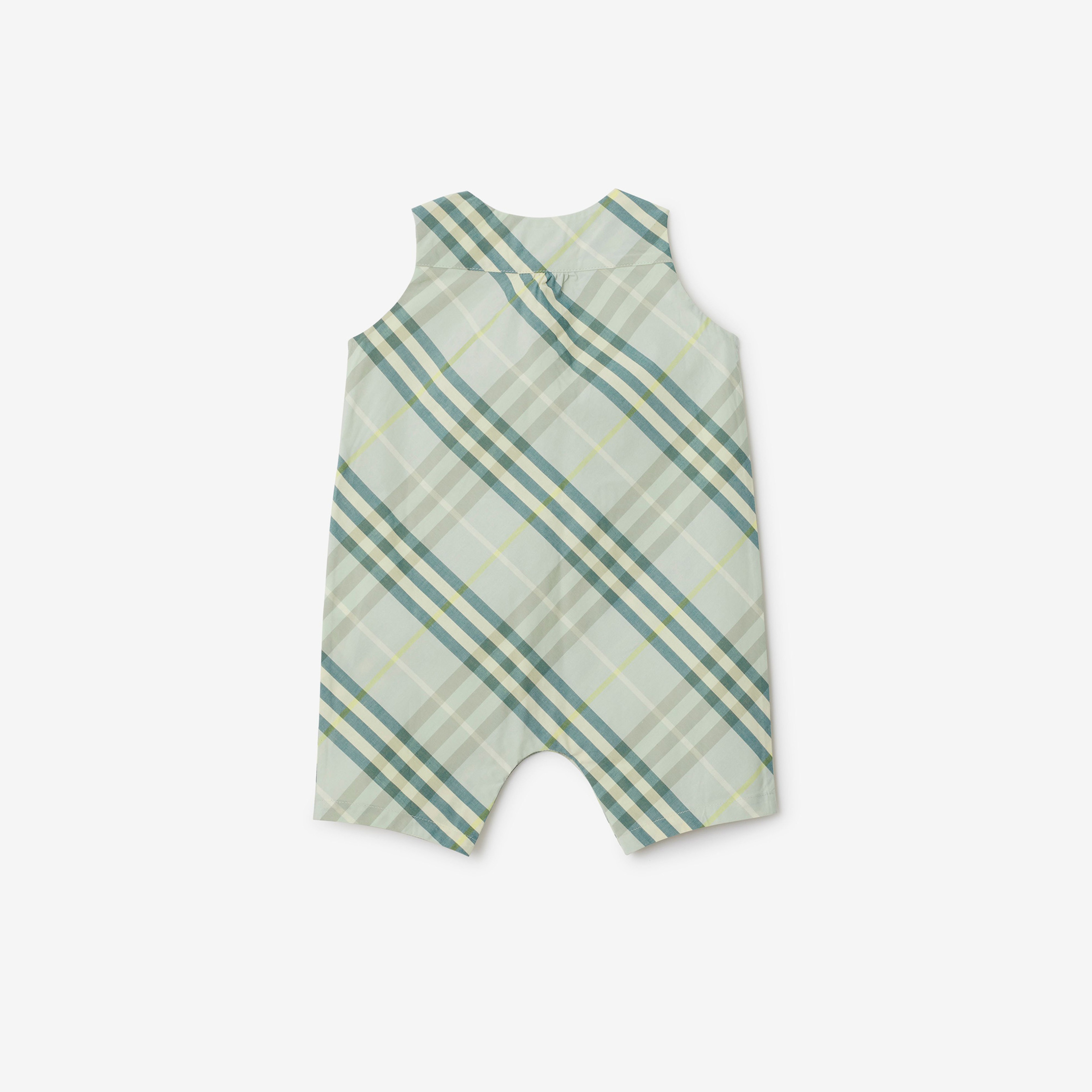 Burberry Cal Set Cotton Two-Piece Çocuk Krem Hediye Seti