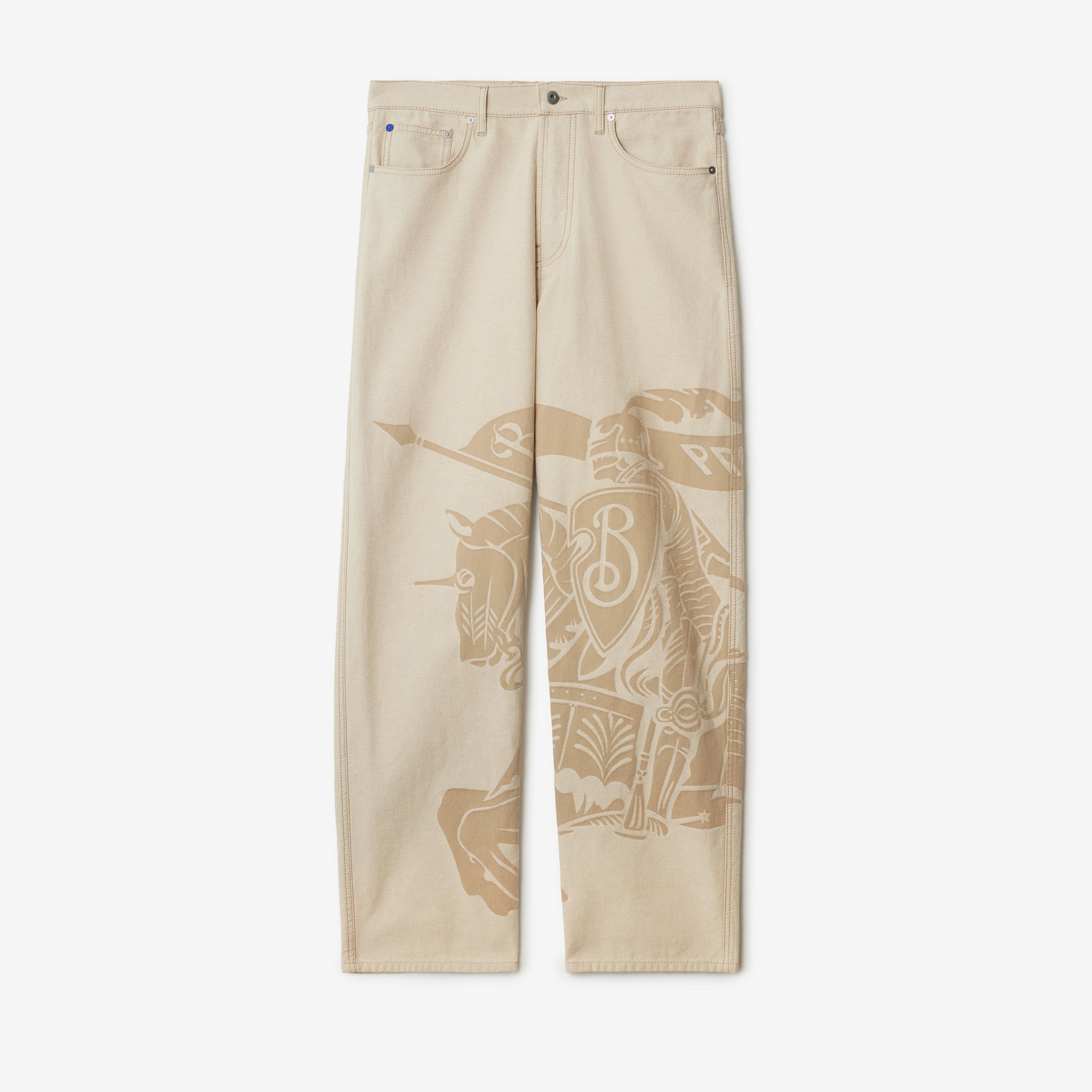 Burberry Erkek Bej Pantolon