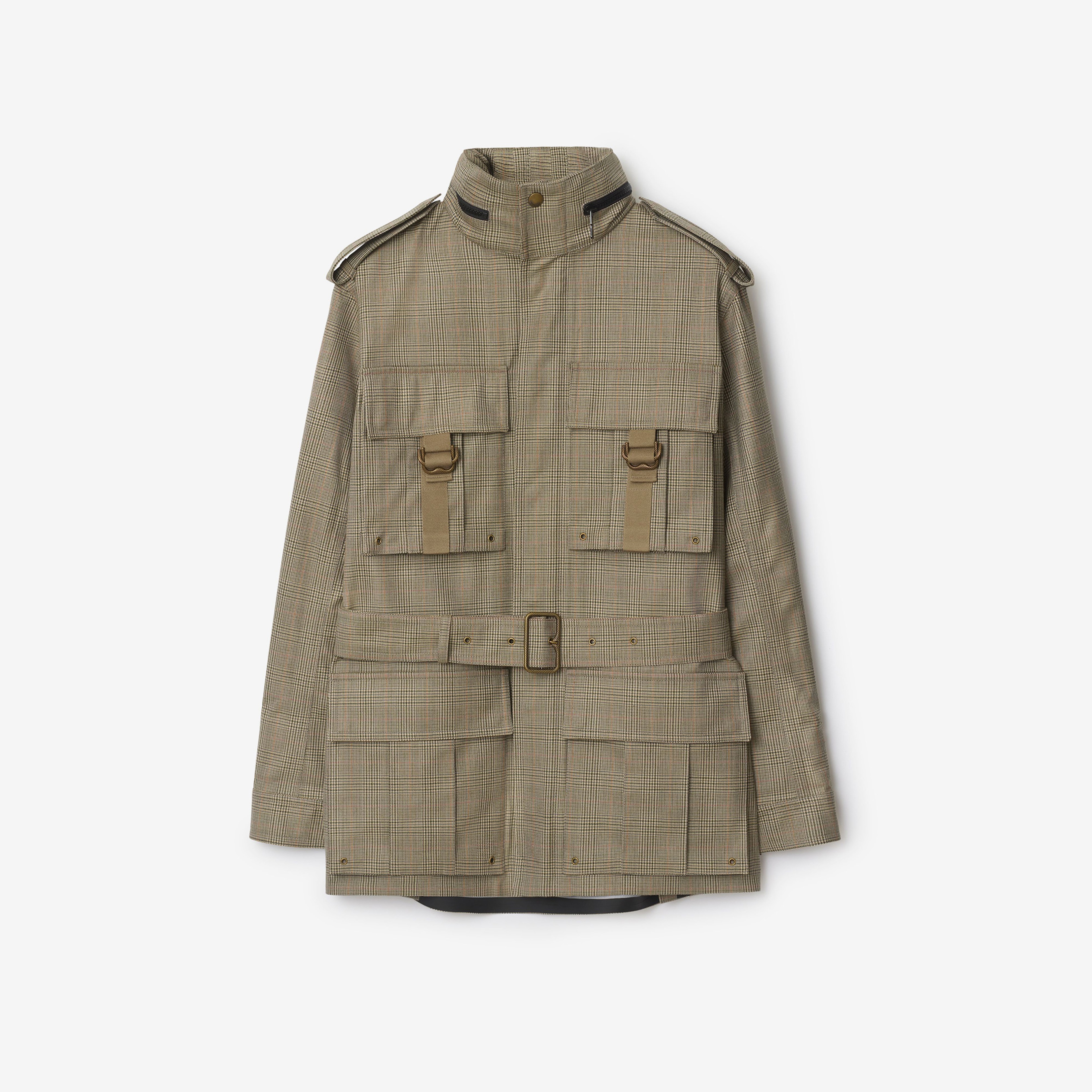 Burberry Erkek Bej Mont