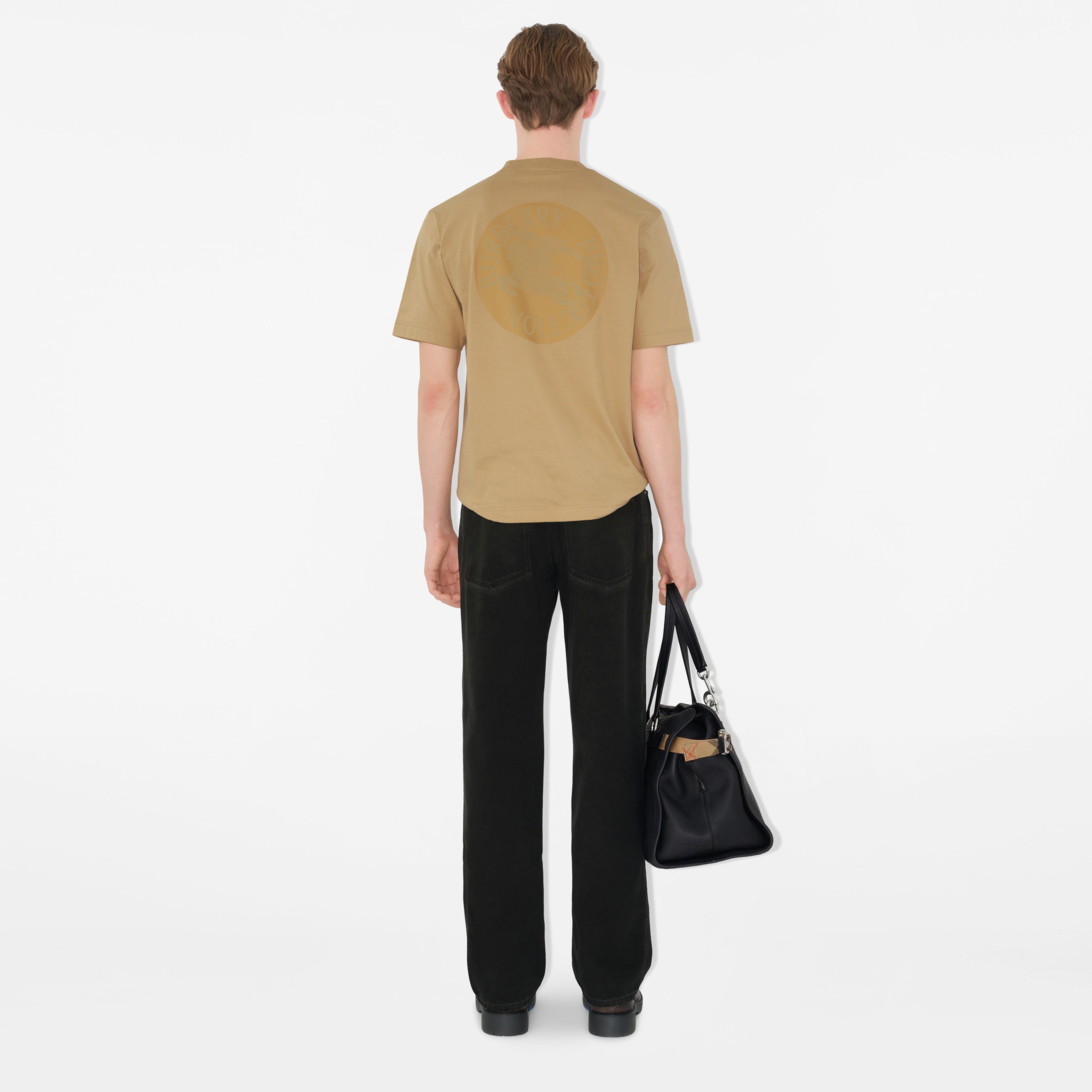 Burberry Erkek Sarı T-Shirt