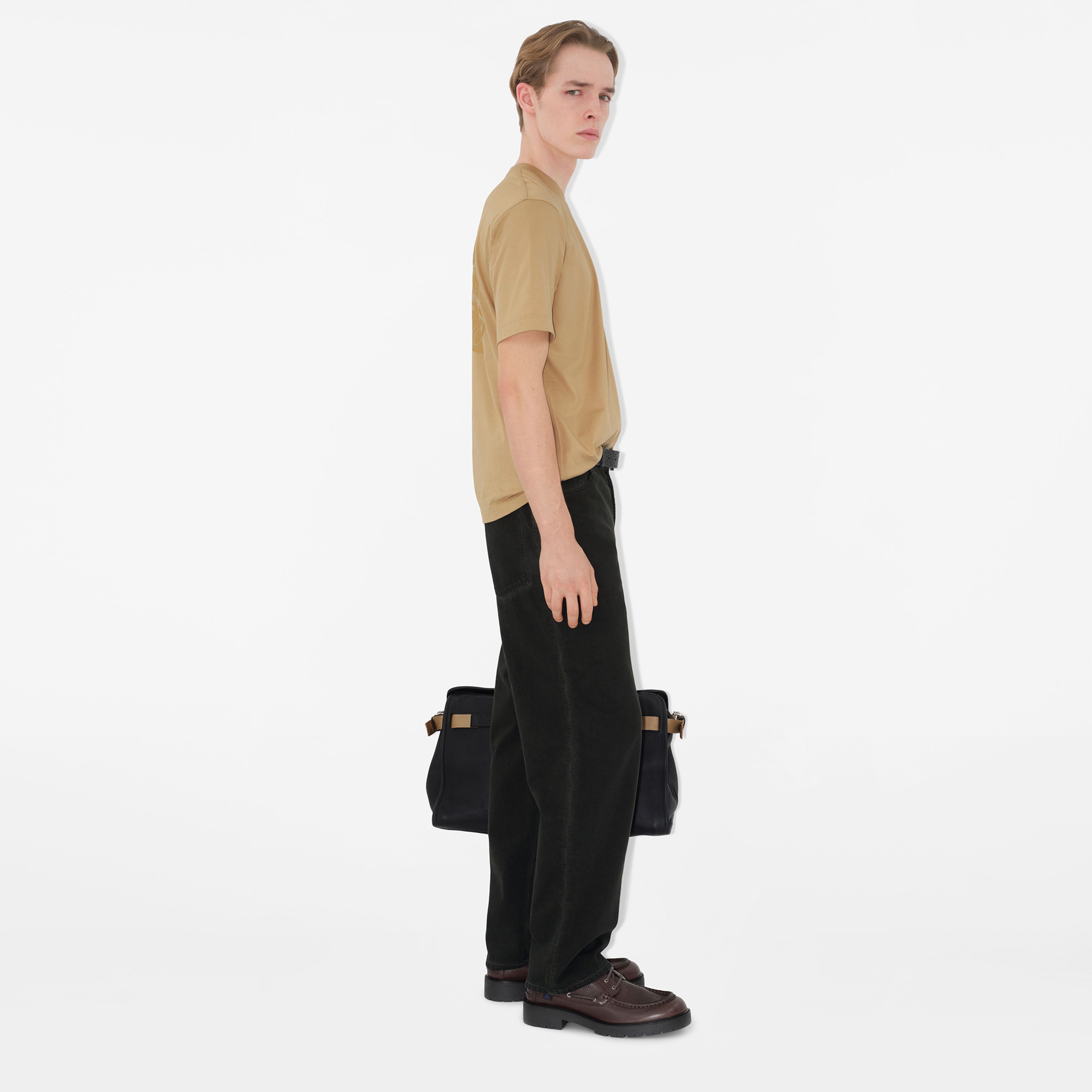 Burberry Erkek Sarı T-Shirt