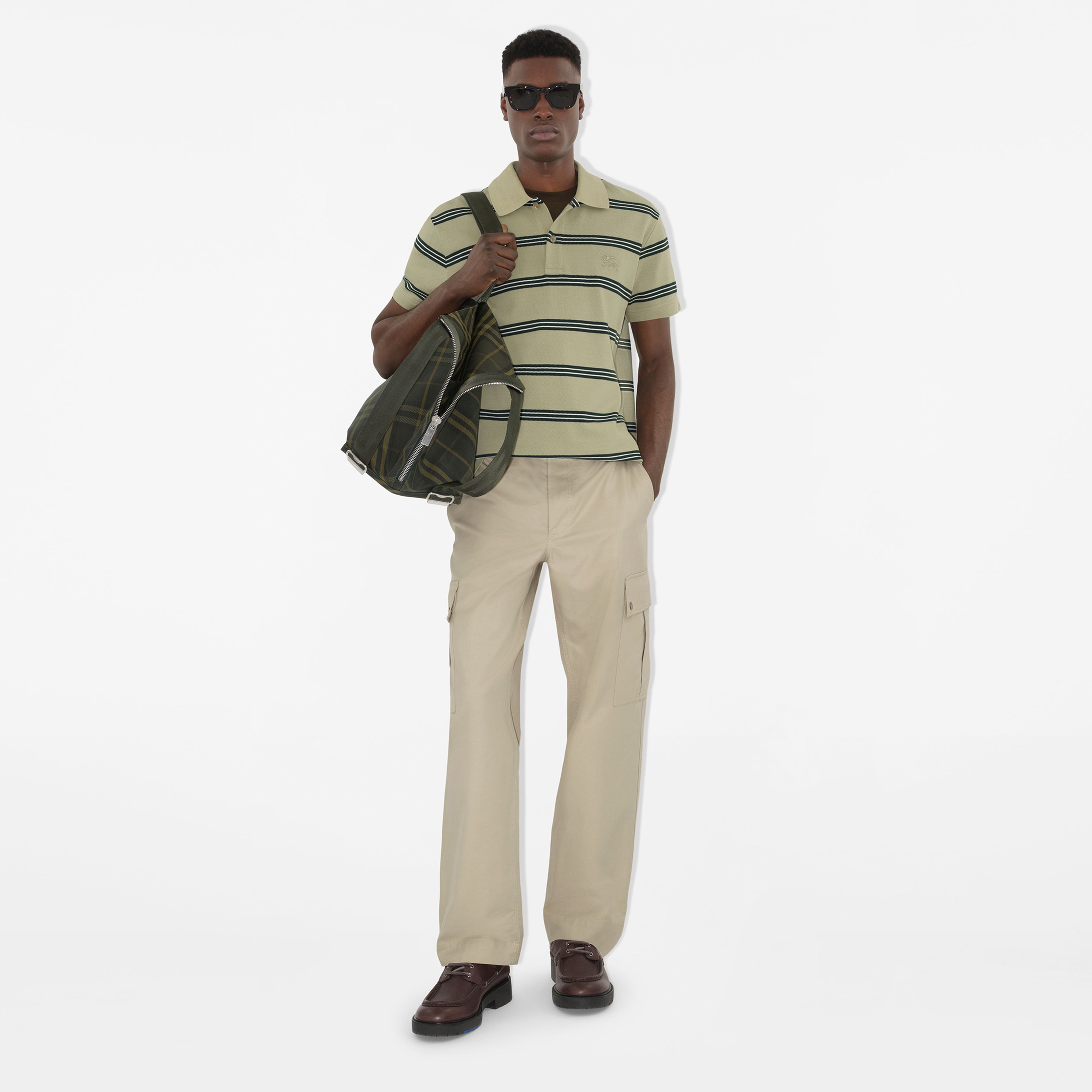 Burberry Erkek Yeşil Polo