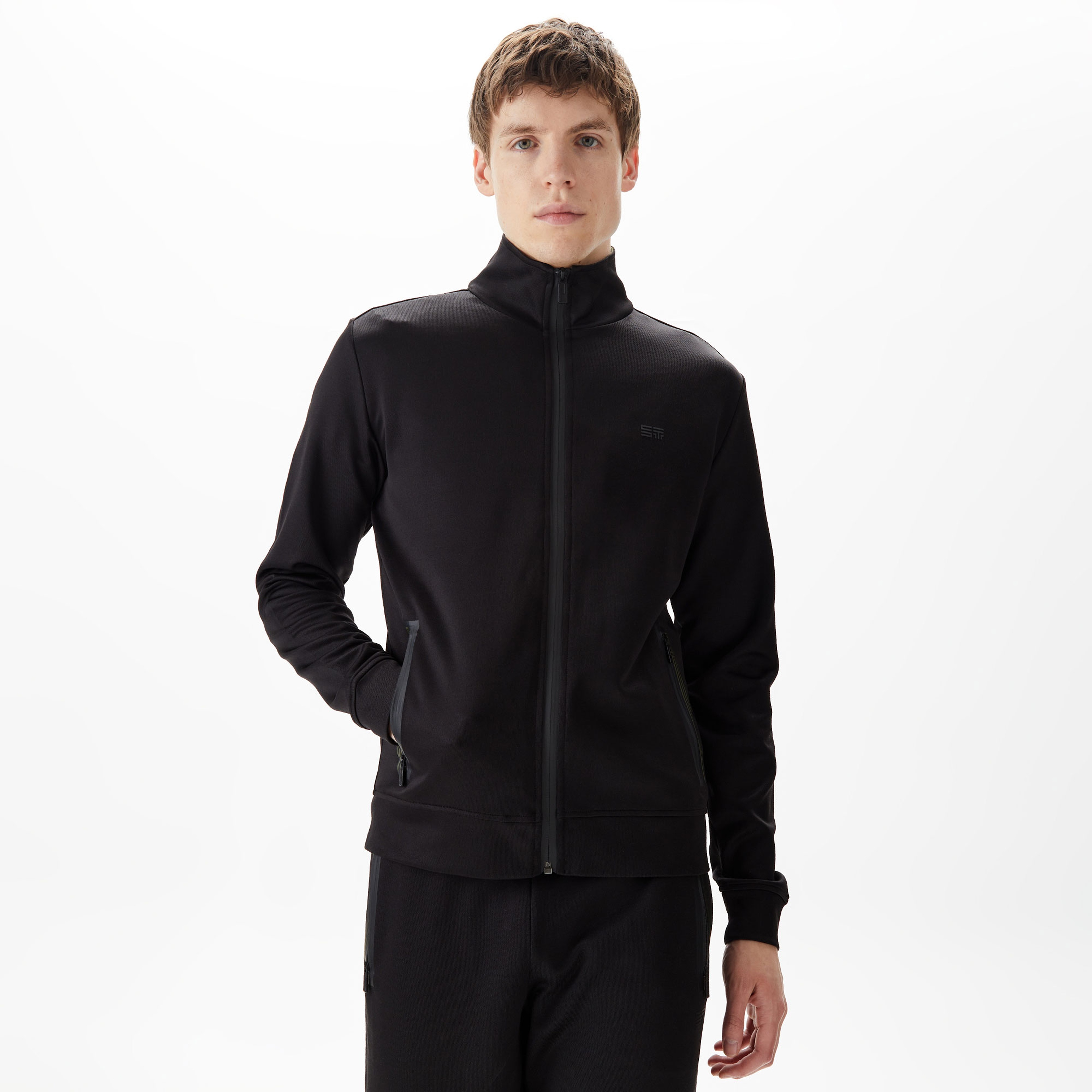 Sportempt St164 Sportsweat Erkek Siyah Sweatshirt