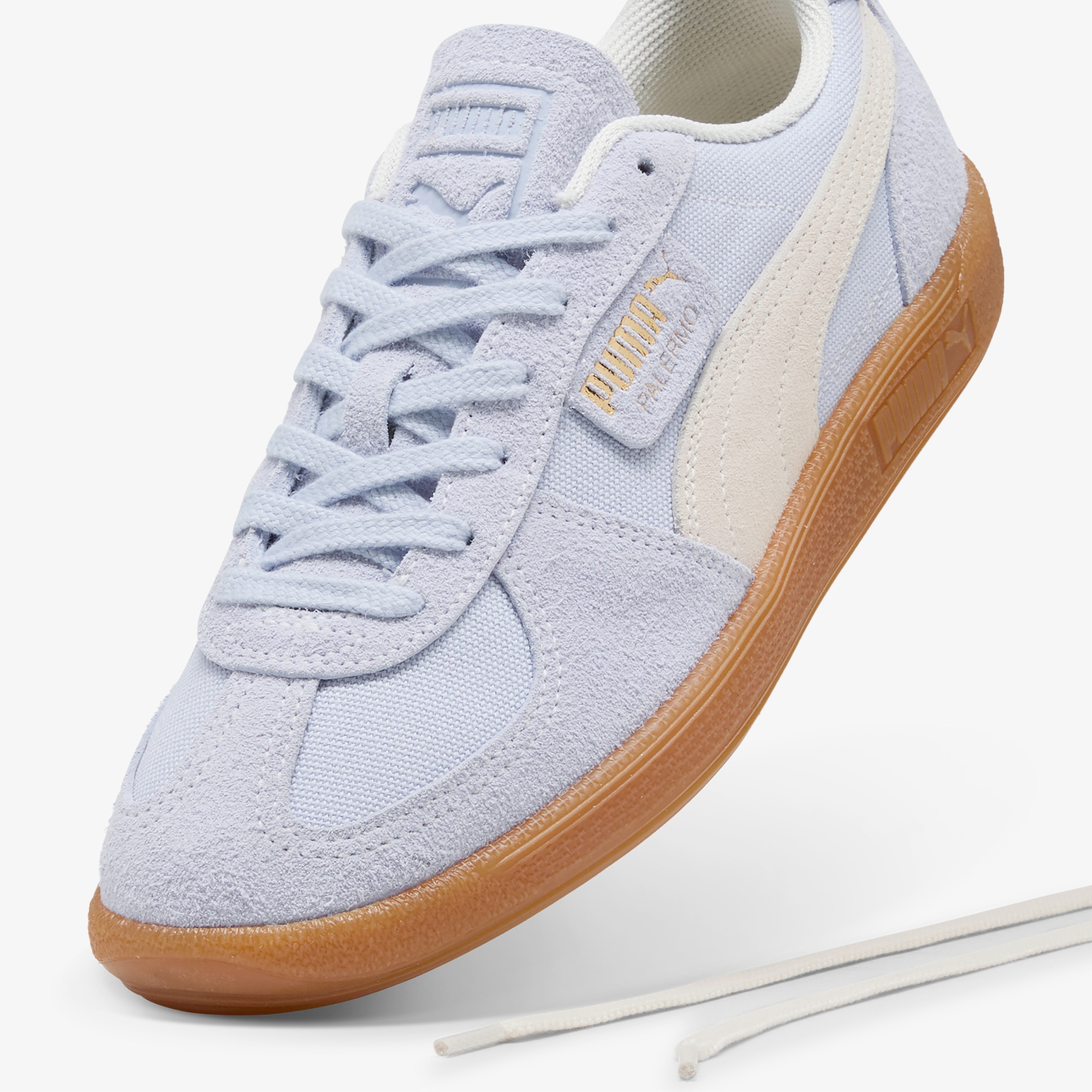 Puma Palermo Vintage Kadın Gri Spor Ayakkabı