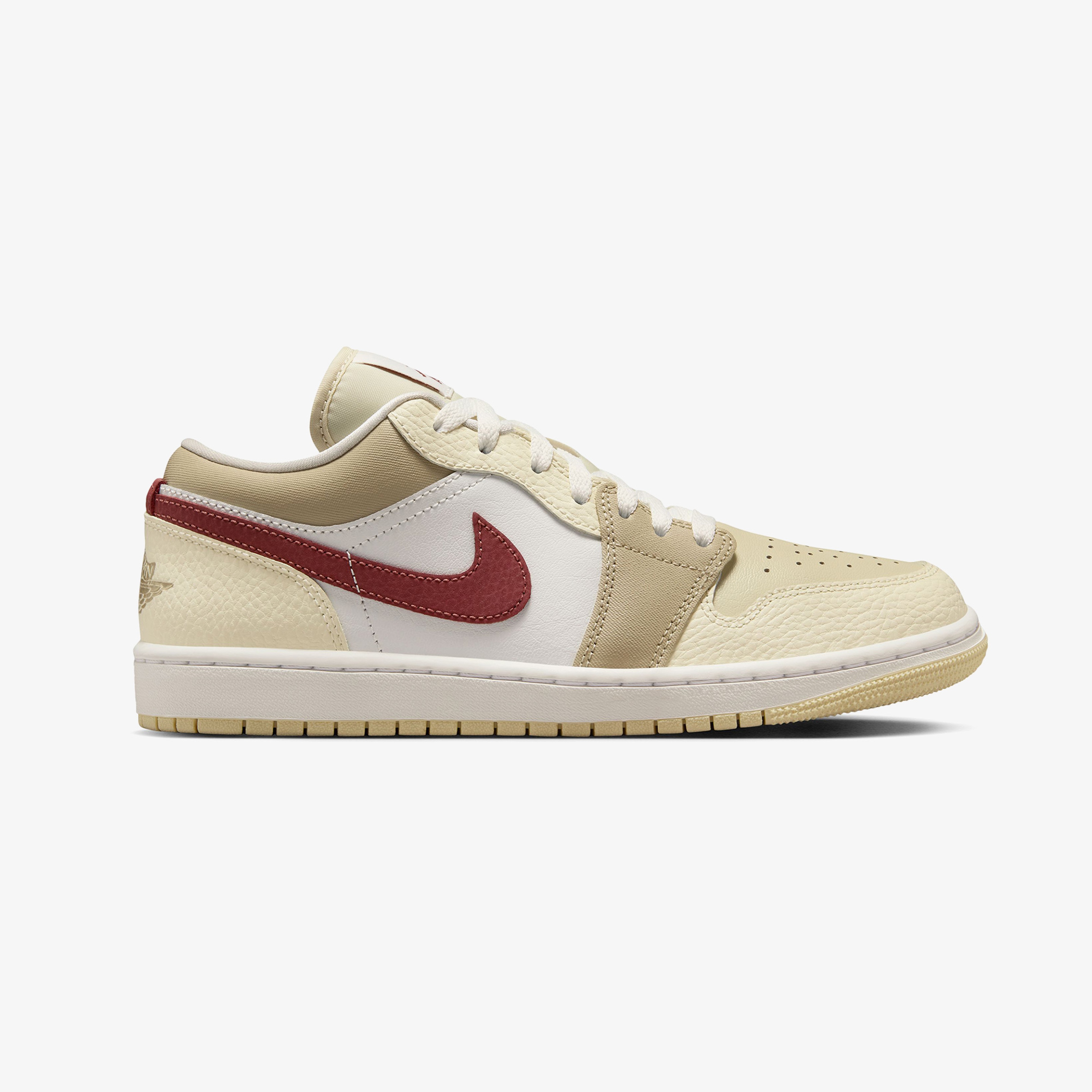 Nike Air Jordan 1 Low Erkek Beyaz Sneaker