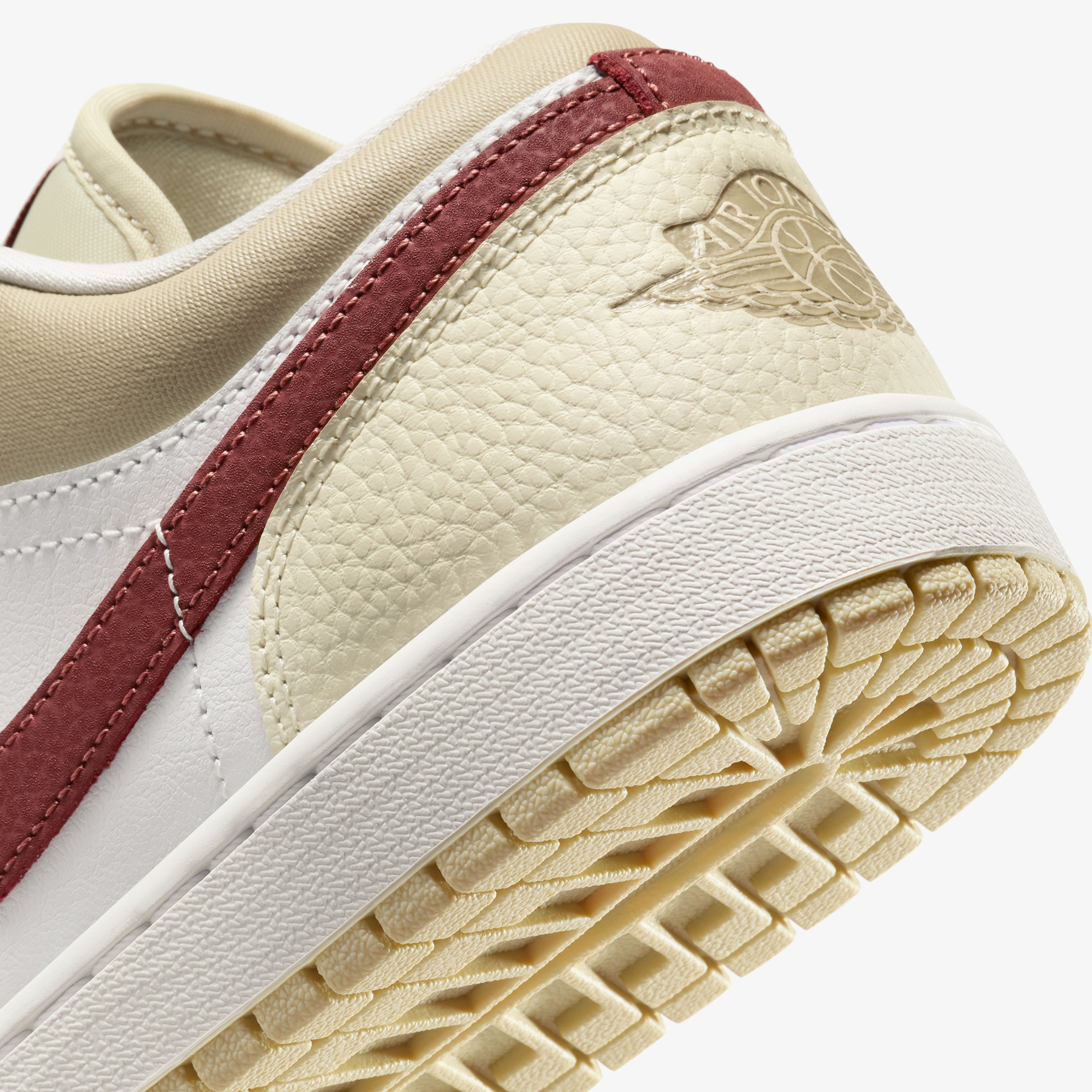 Nike Air Jordan 1 Low Erkek Beyaz Sneaker