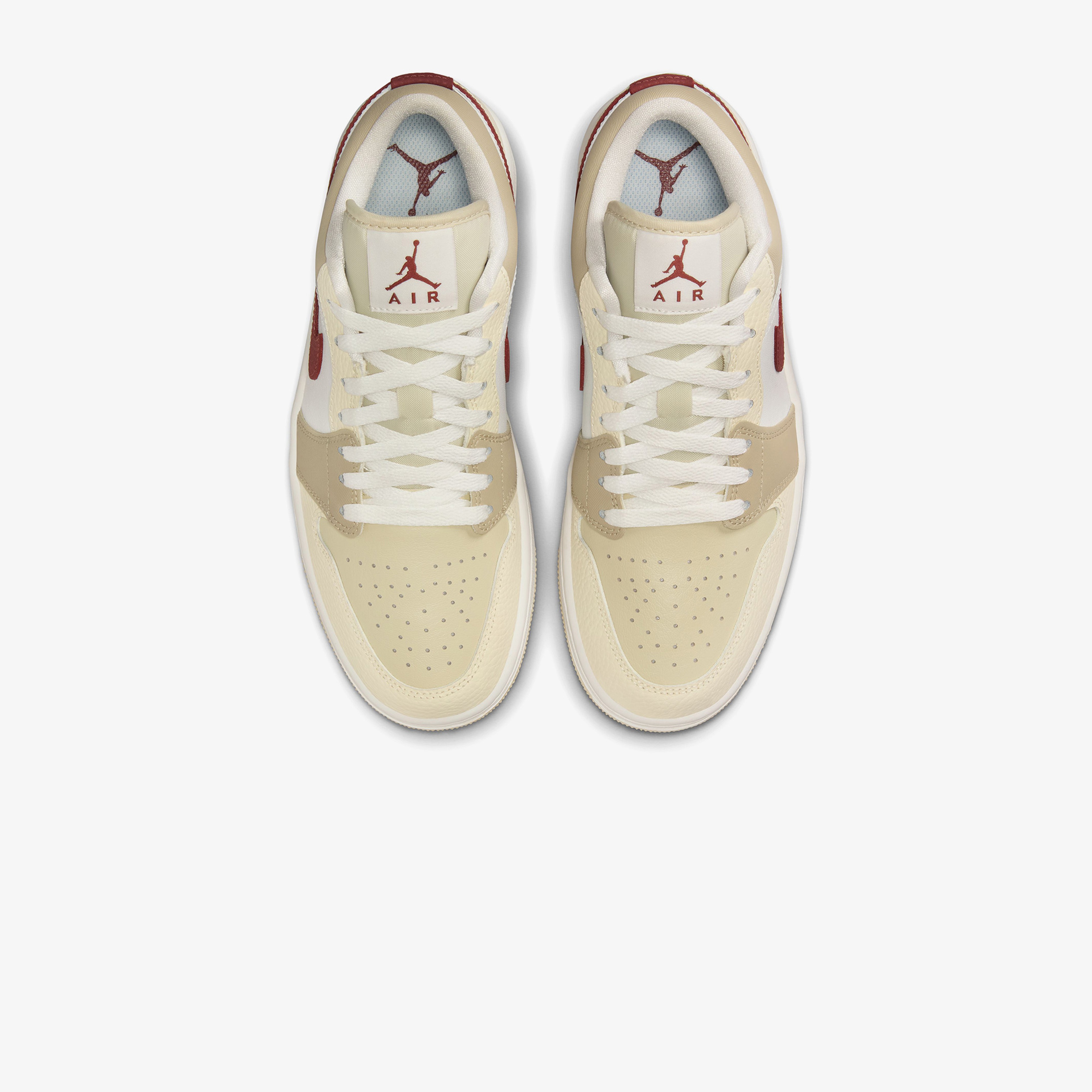Nike Air Jordan 1 Low Erkek Beyaz Sneaker