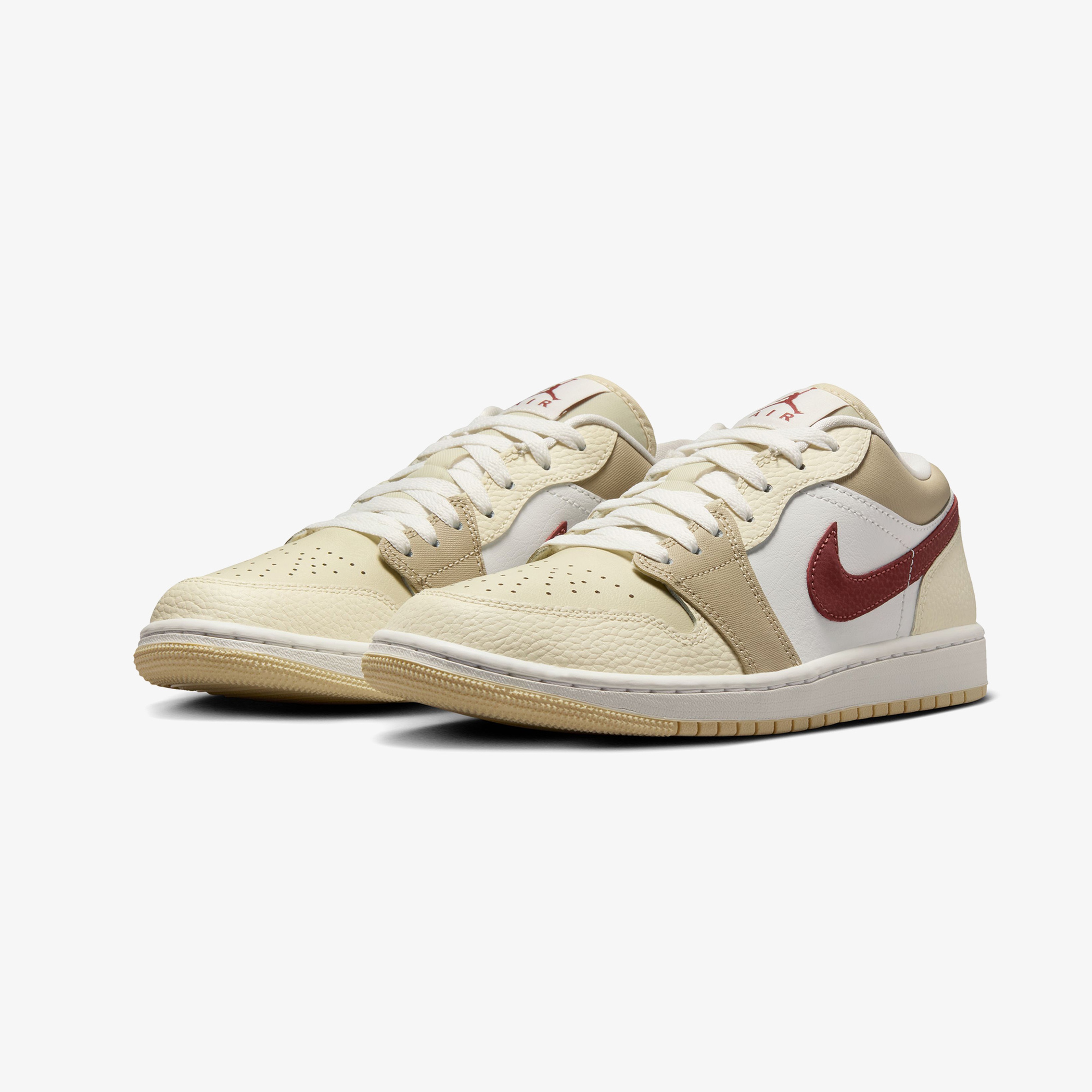 Nike Air Jordan 1 Low Erkek Beyaz Sneaker