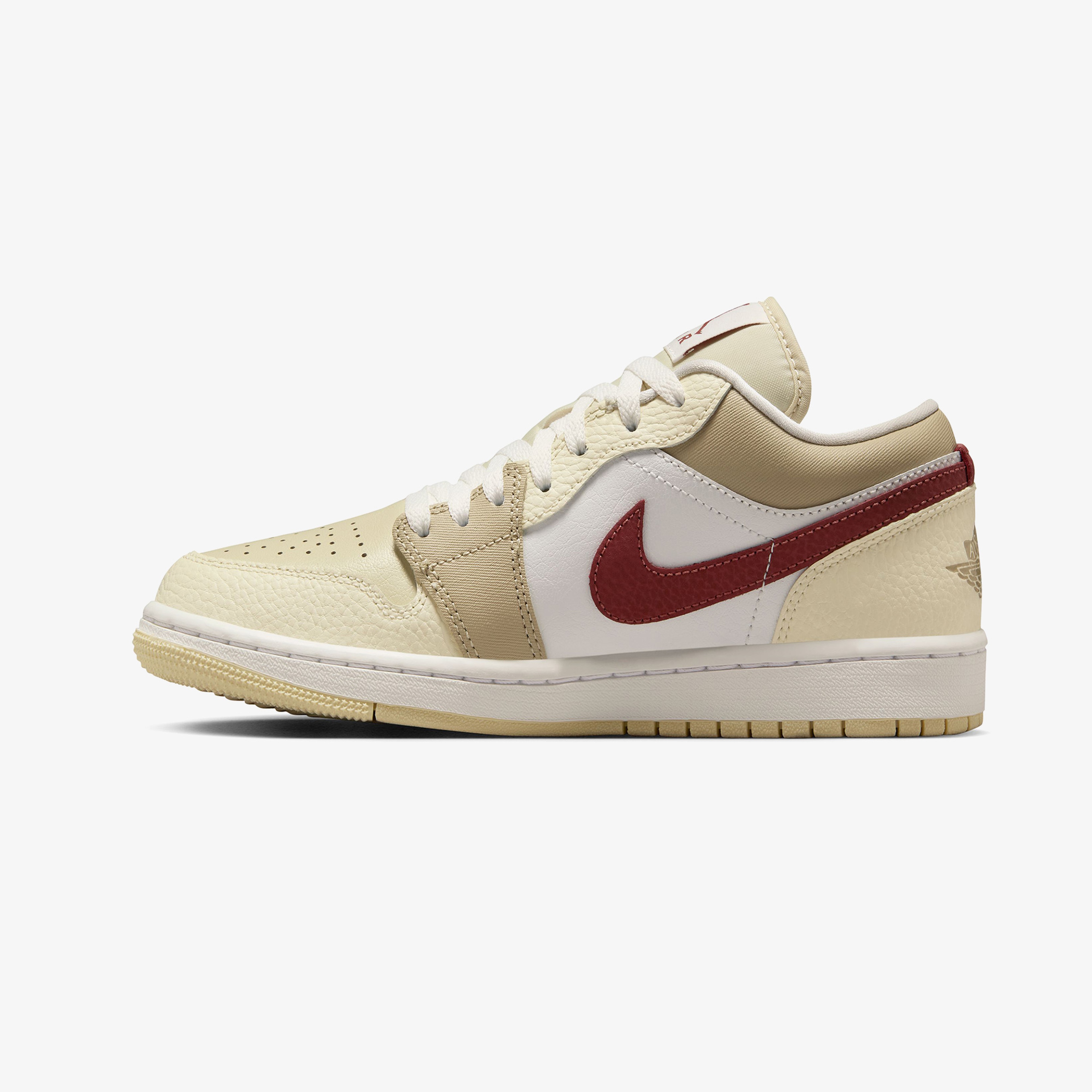 Nike Air Jordan 1 Low Erkek Beyaz Sneaker