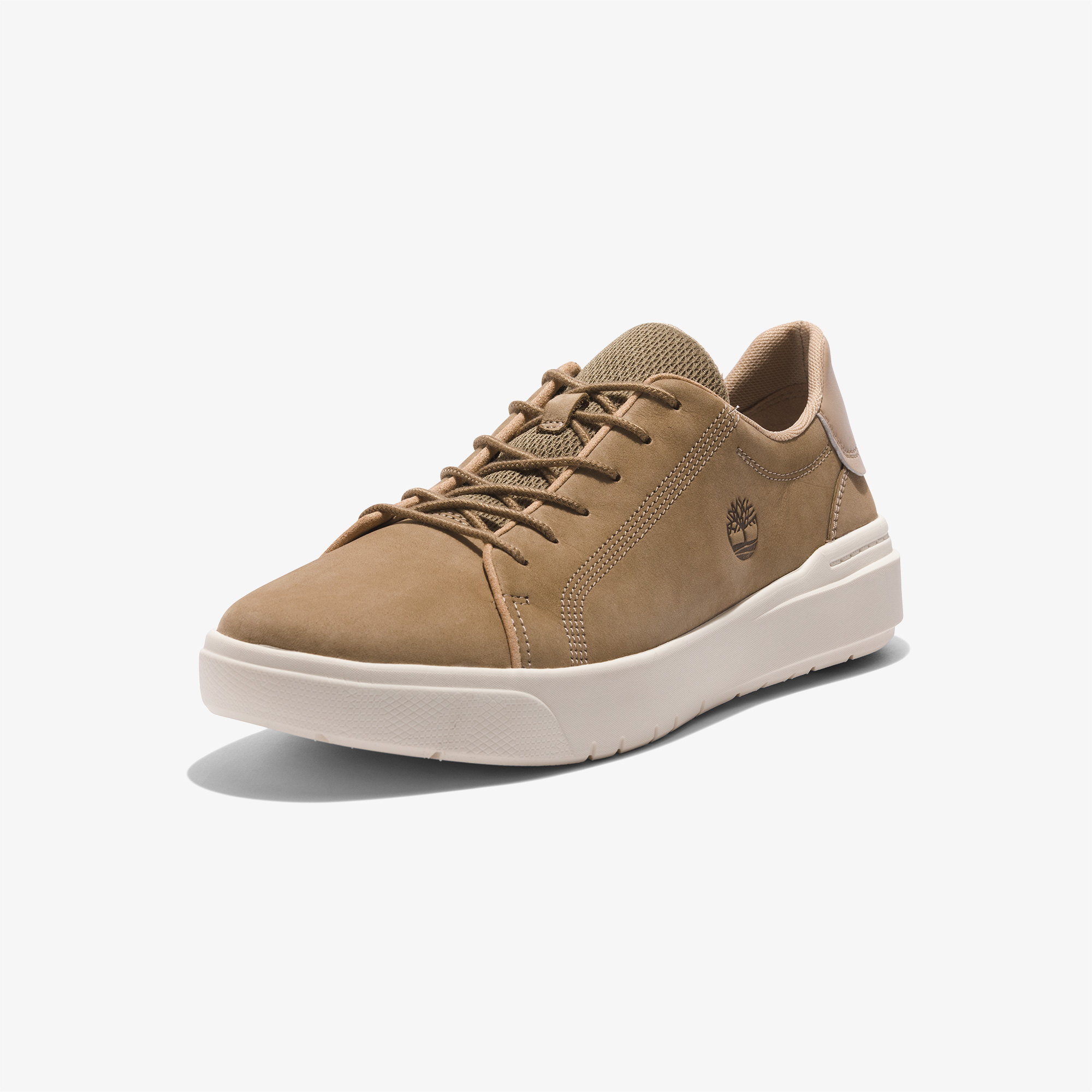 Timberland Seneca Bay Low Lace Up Erkek Krem Sneaker
