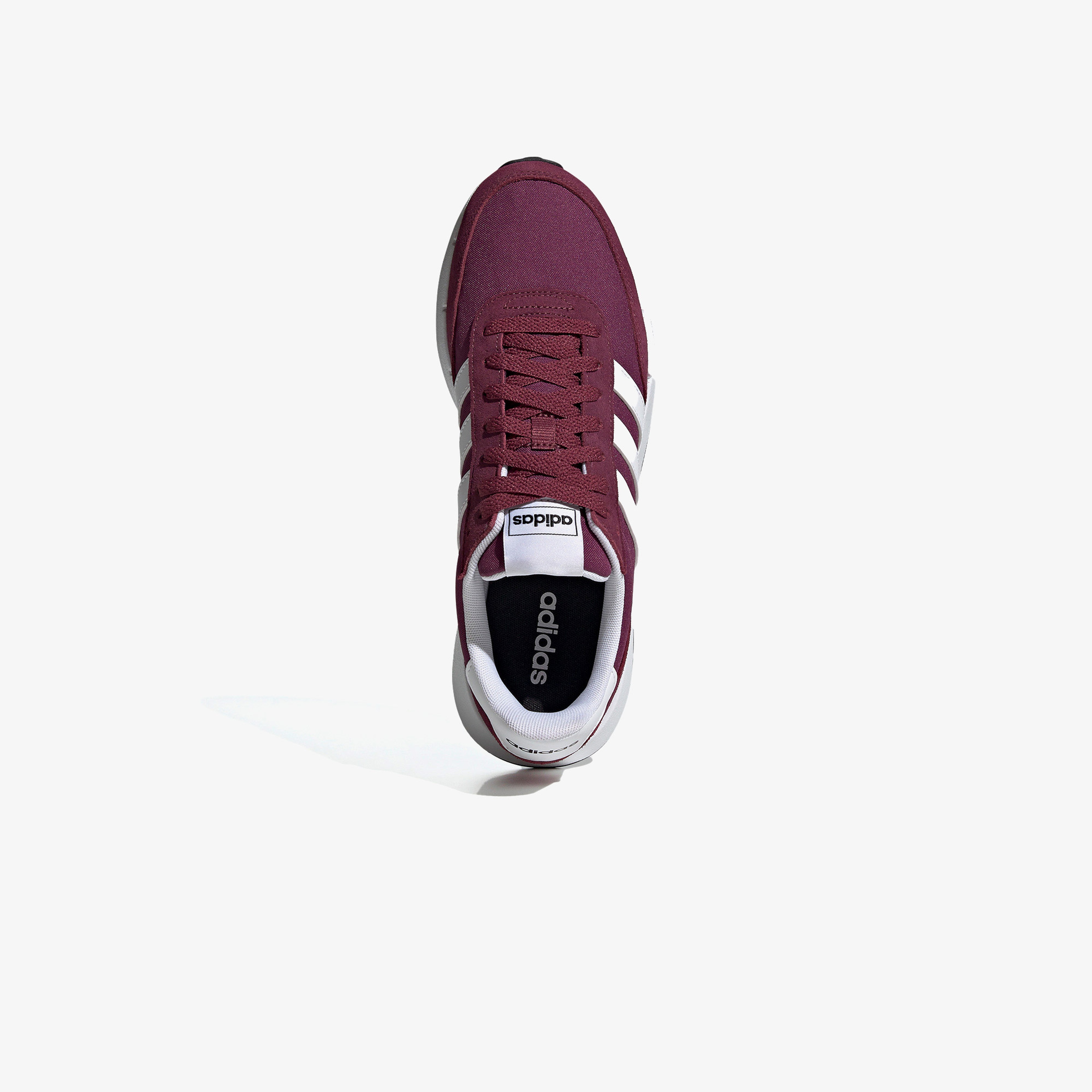adidas Run60 2.0 Erkek Bordo Spor Ayakkabı