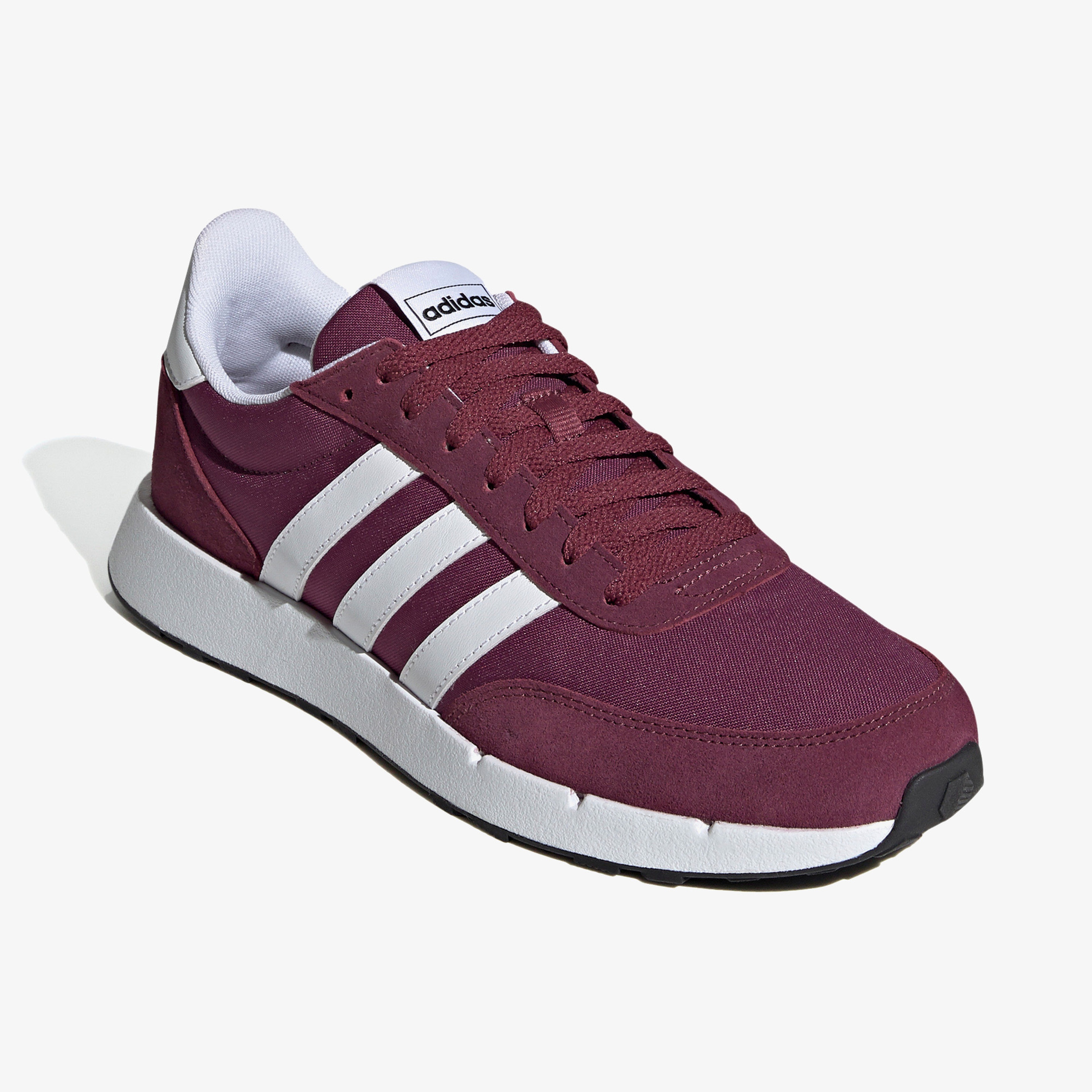 adidas Run60 2.0 Erkek Bordo Spor Ayakkabı