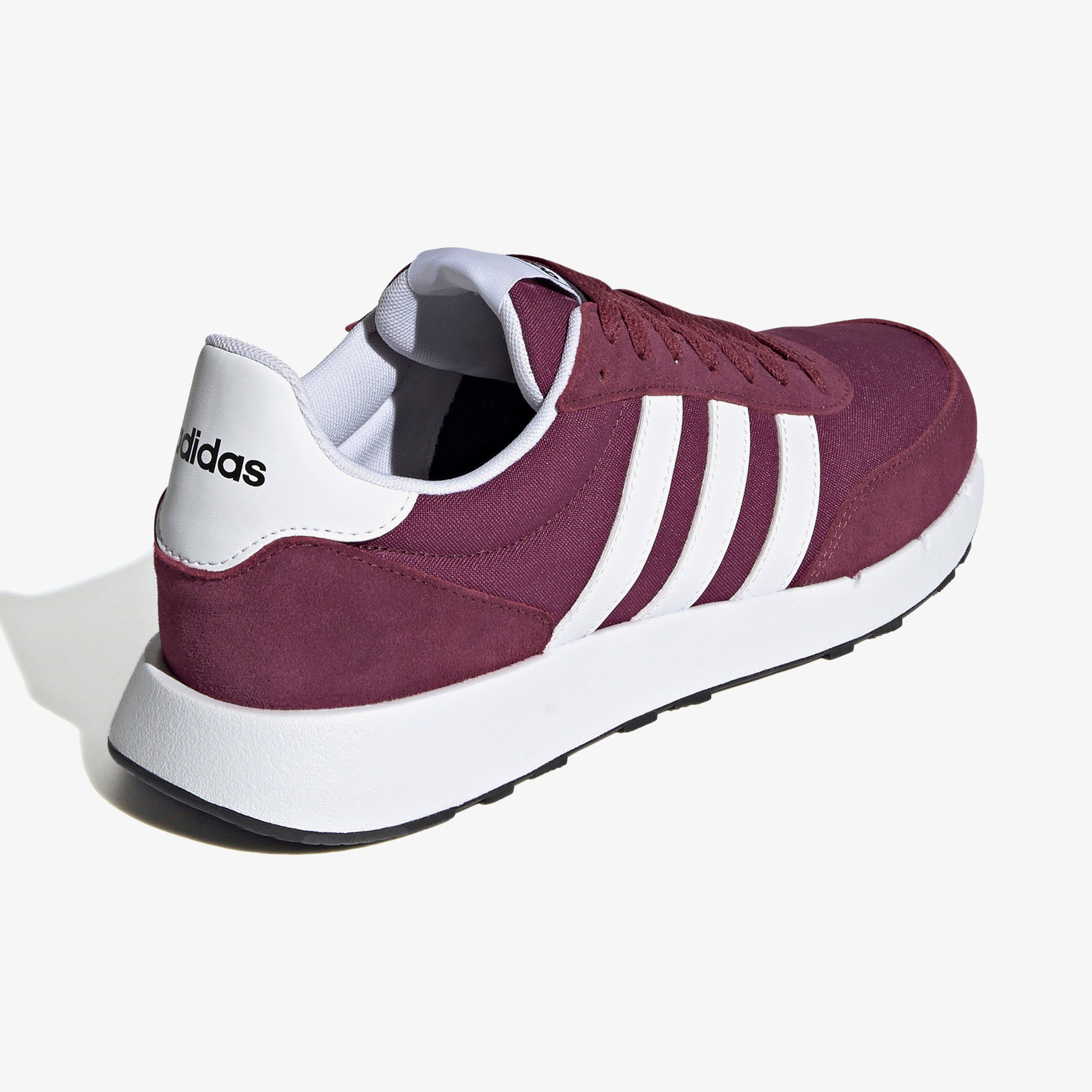 adidas Run60 2.0 Erkek Bordo Spor Ayakkabı