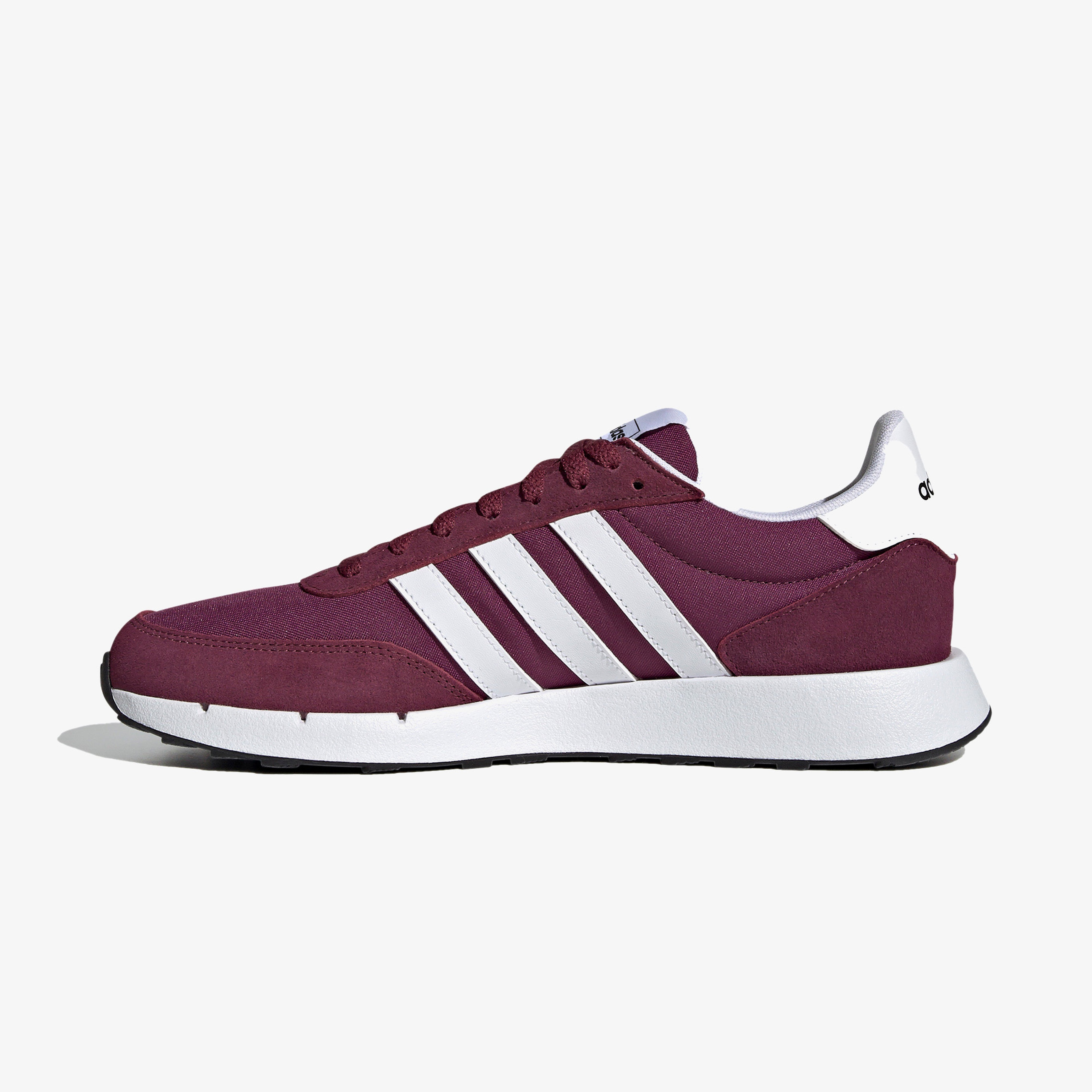 adidas Run60 2.0 Erkek Bordo Spor Ayakkabı