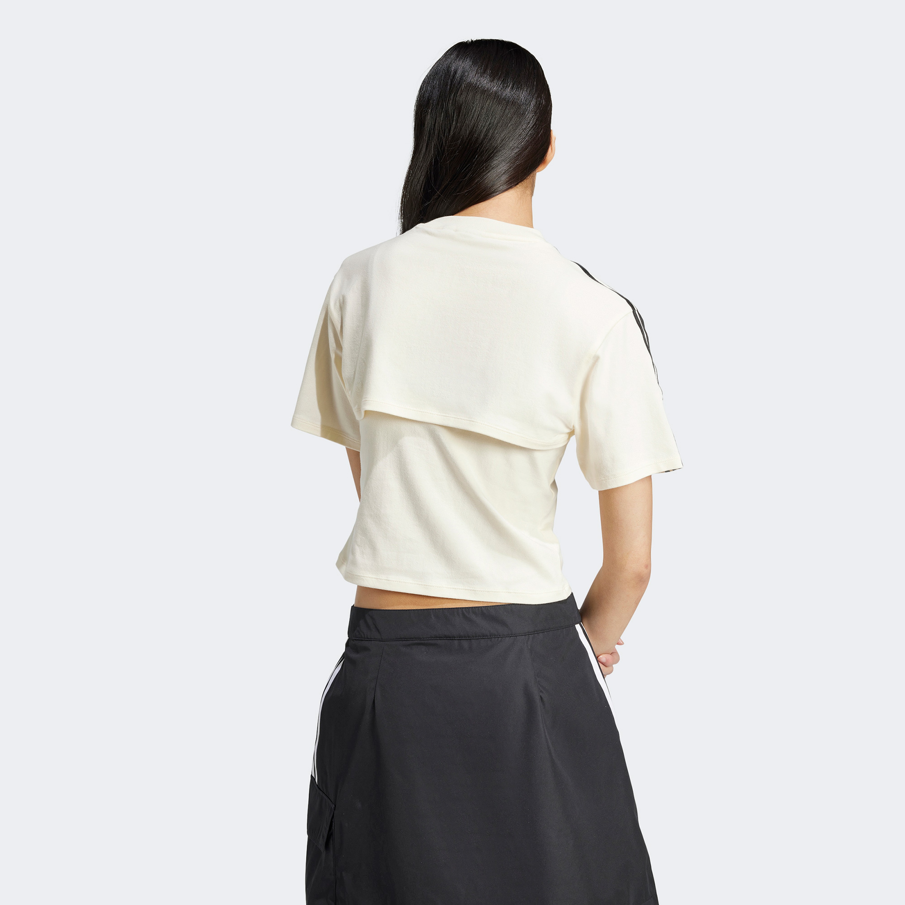 adidas Originals Cut-Out Beyaz Kadın T-Shirt