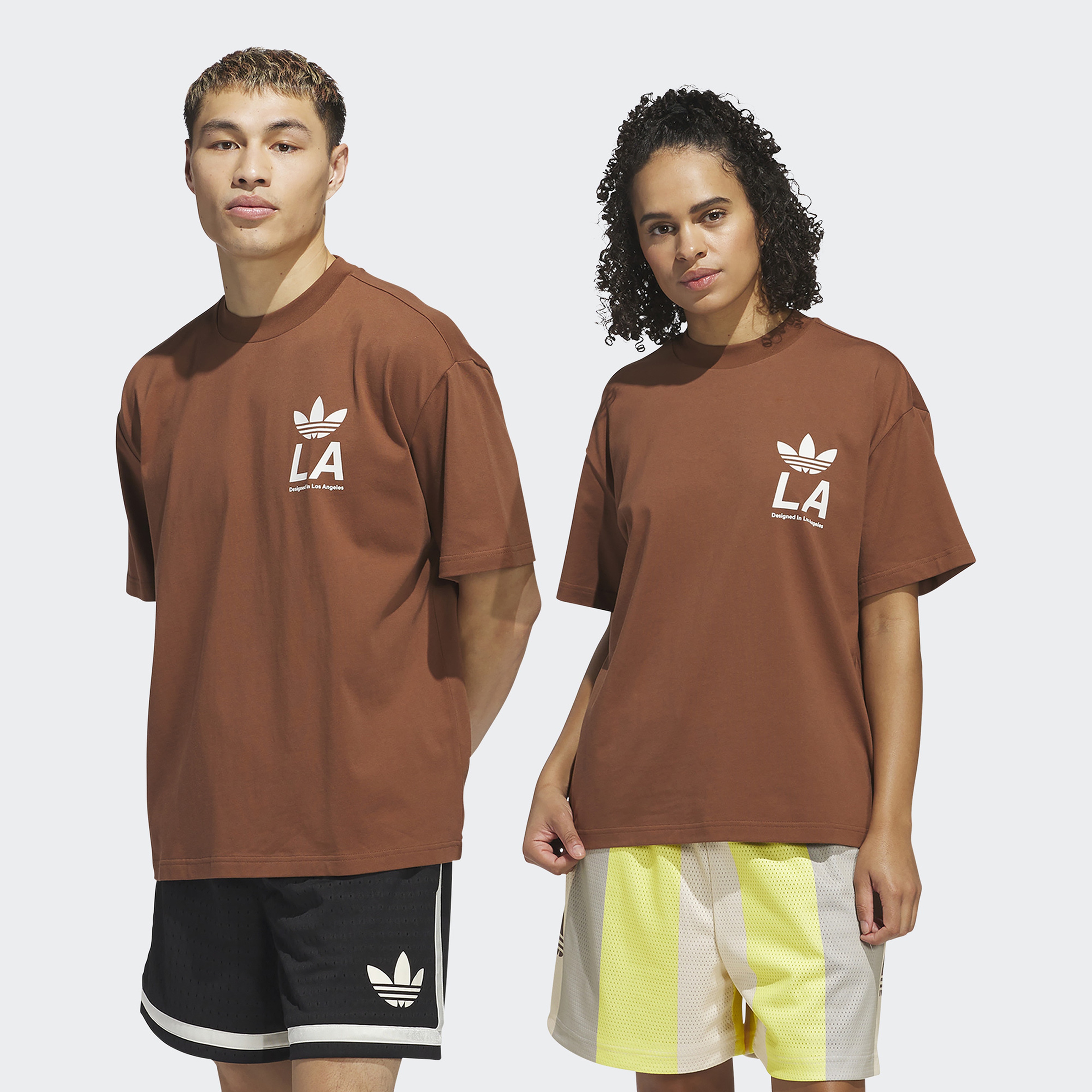 adidas Adı Sd Ball Net Kahverengi Erkek T-Shirt