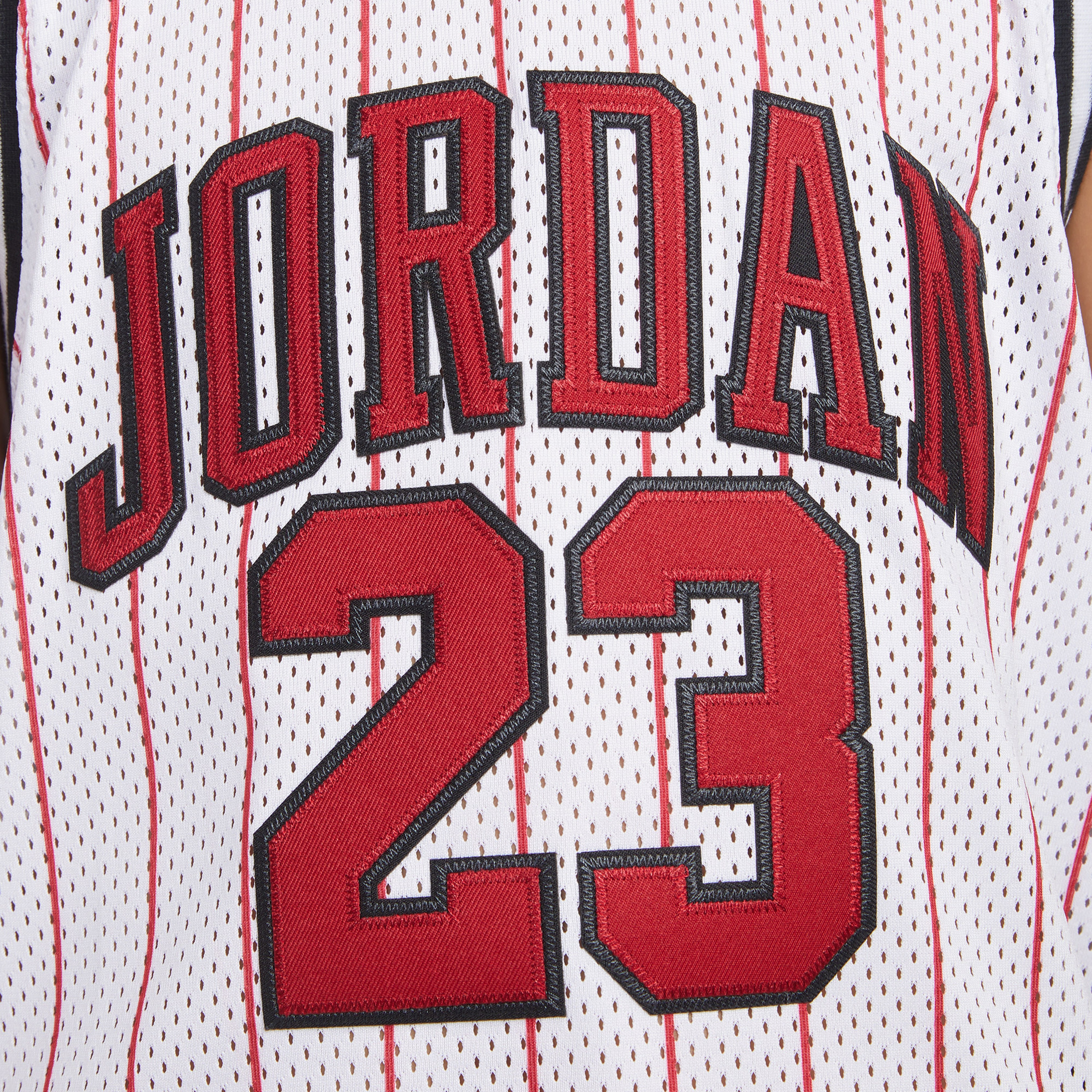 Jordan Grade School 23 Jersey Çocuk Beyaz Basketbol Forması