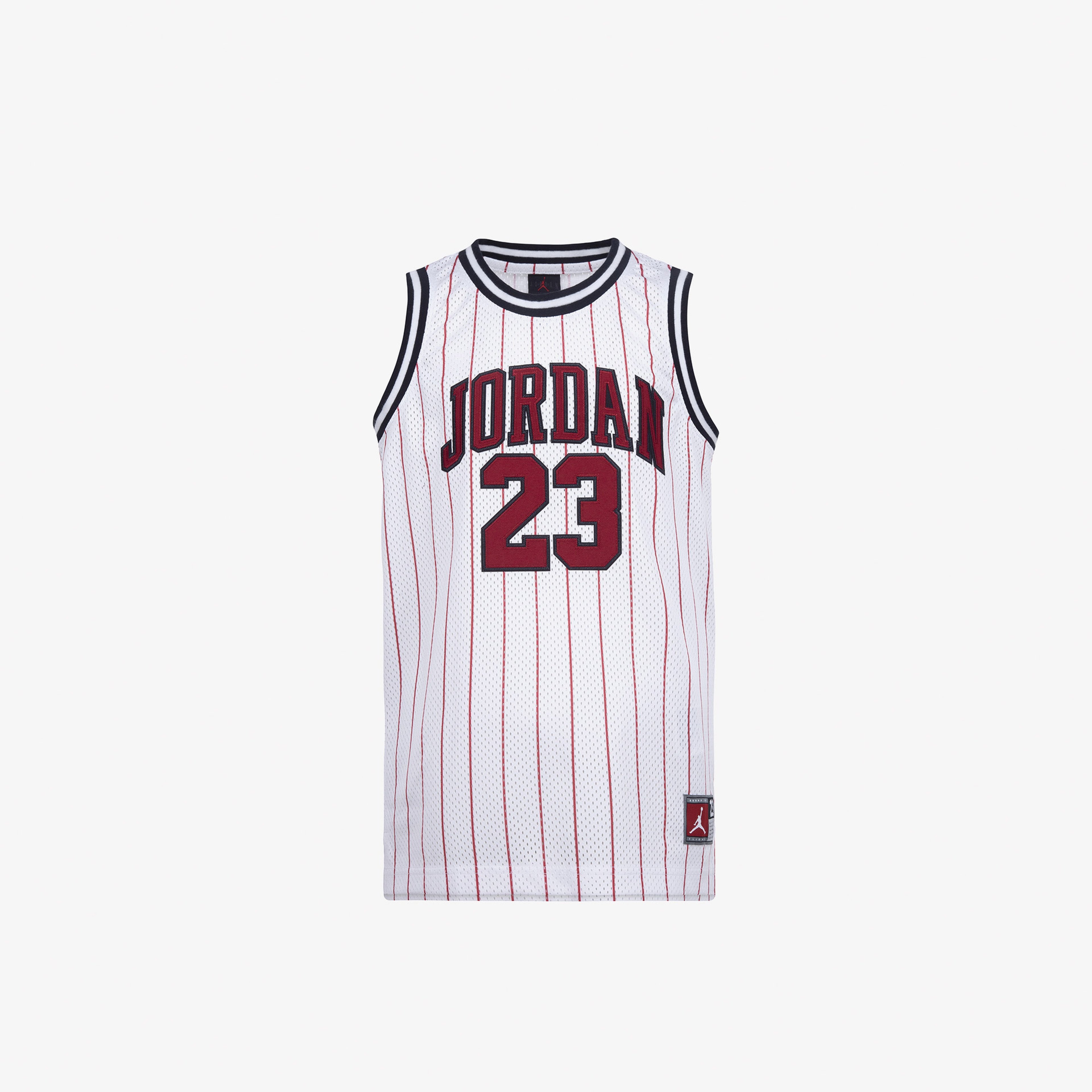 Jordan Grade School 23 Jersey Çocuk Beyaz Basketbol Forması