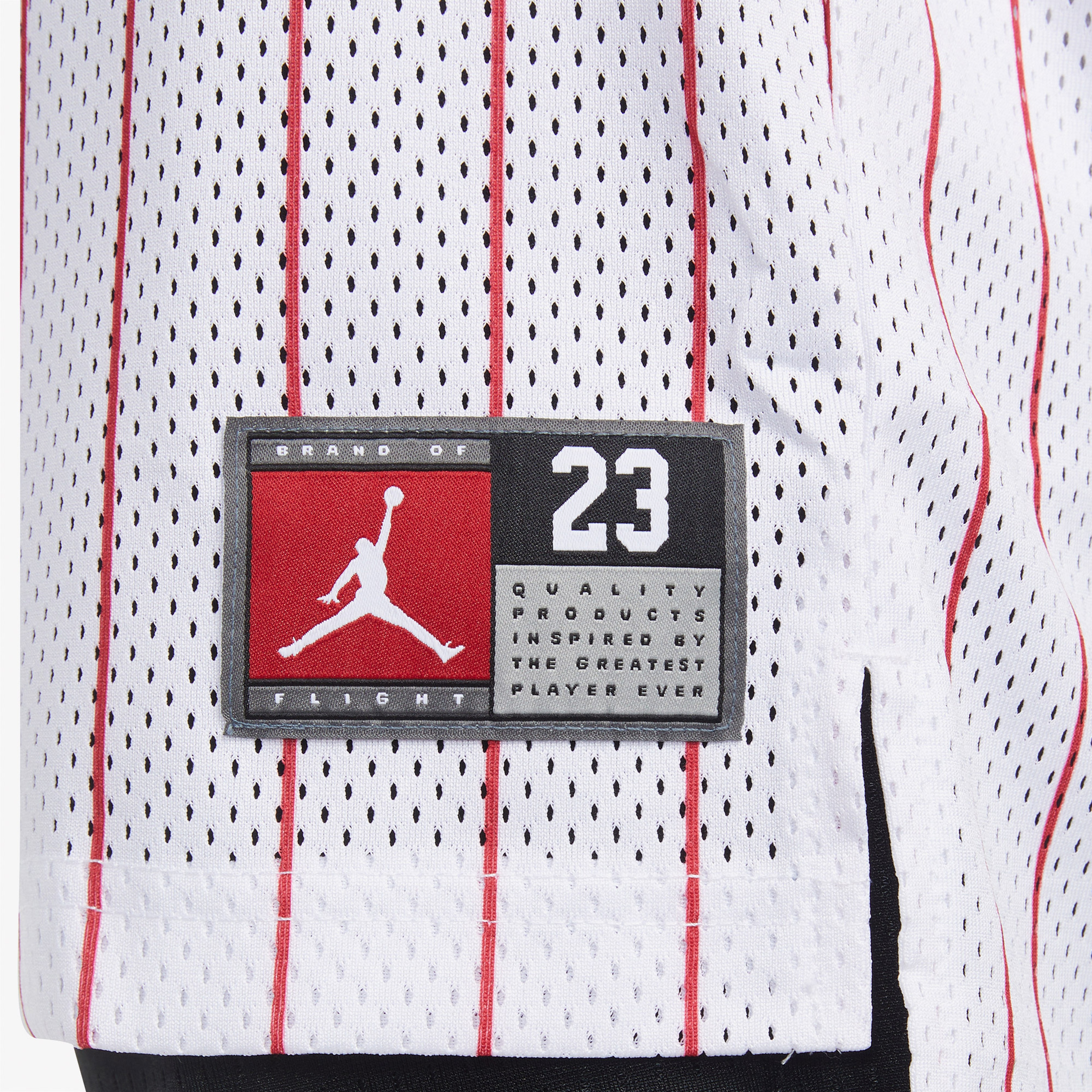 Jordan Grade School 23 Jersey Çocuk Beyaz Basketbol Forması