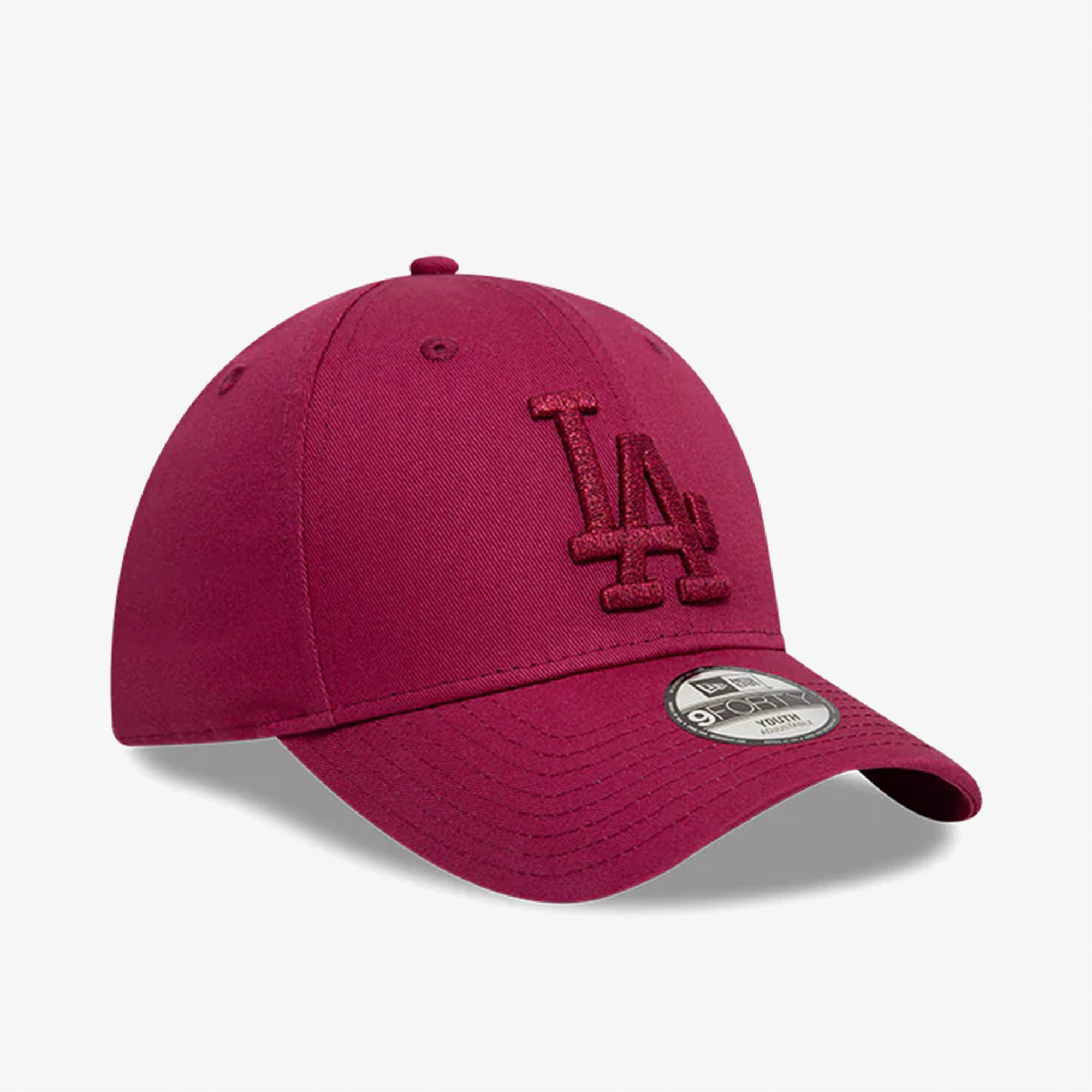 New Era Metallic 9Forty Çocuk Bordo Şapka